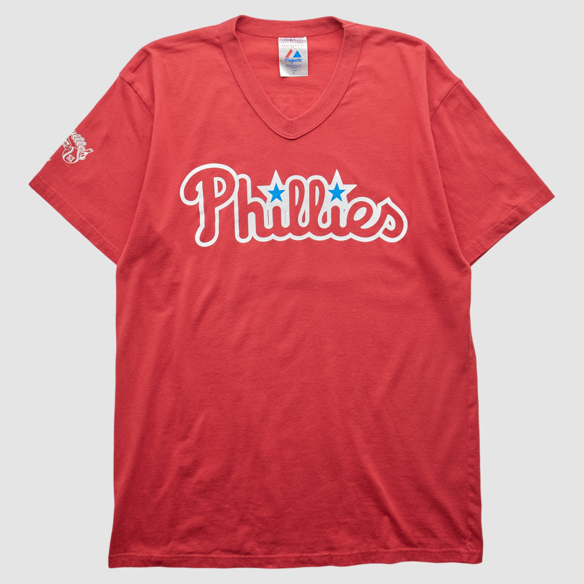 Philadelphia Phillies Majestic 2000s T-shirt - Red - M