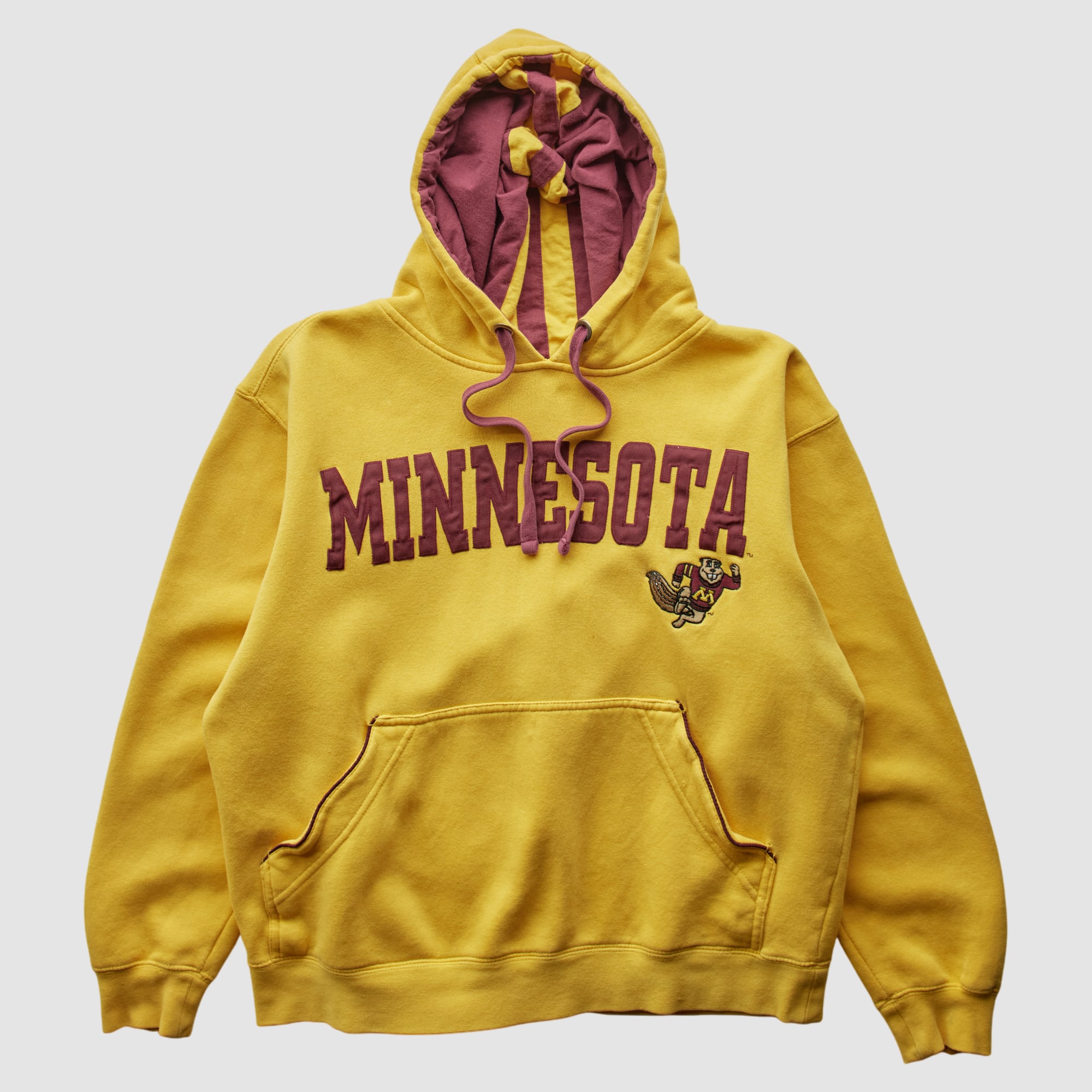 Minnesota Golden Gophers 2010s Hooded Pullover Sweatshirt - Yellow - S
