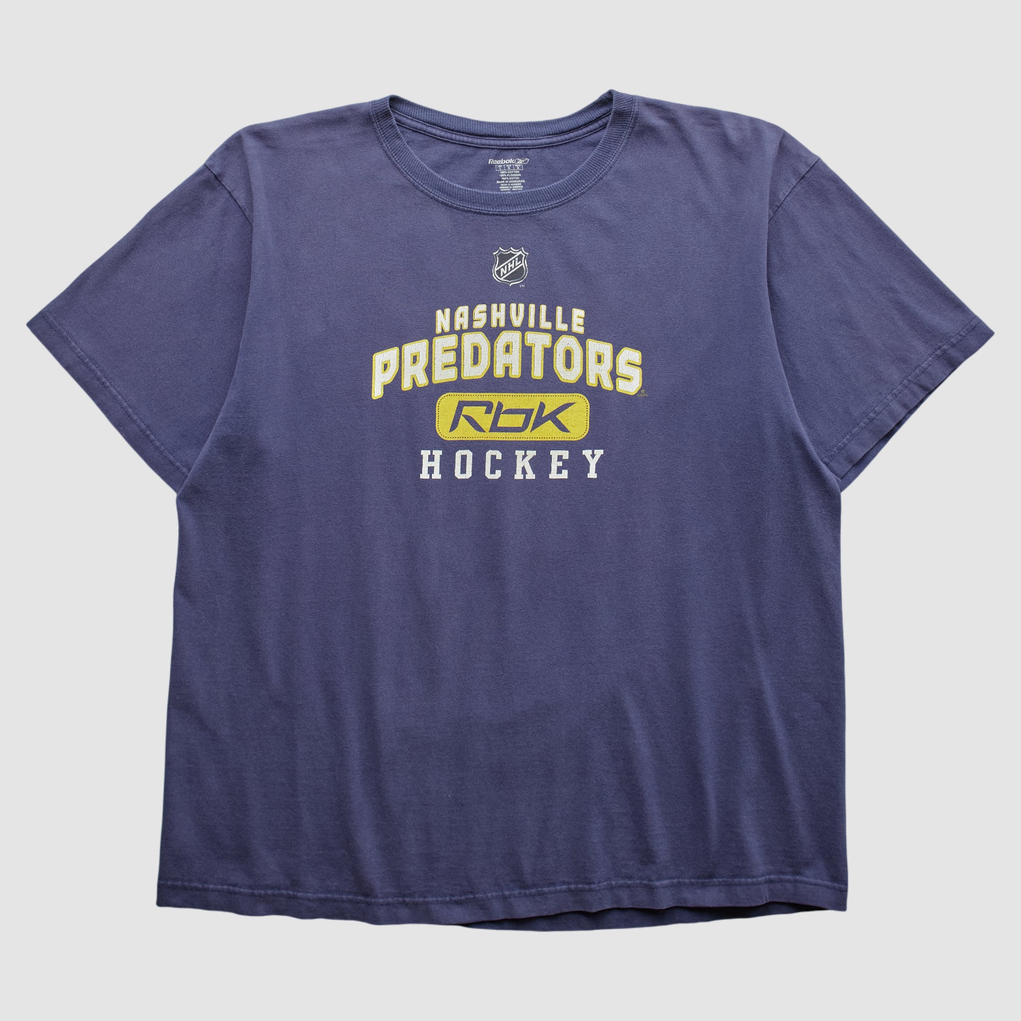 Nashville Predators Reebok 2000s T-shirt - Navy - M