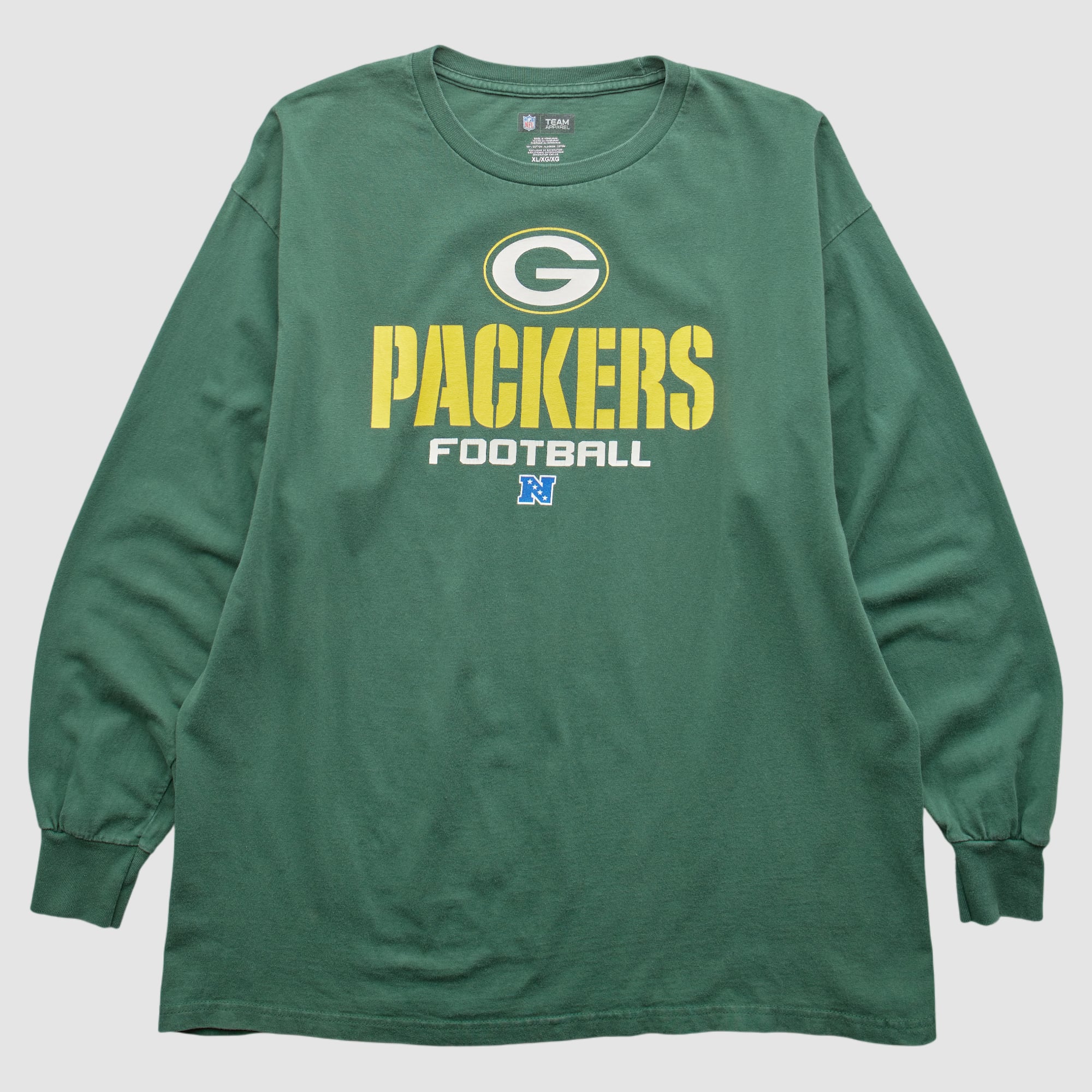 Green Bay Packers NFL 2010s Long Sleeve T-shirt - Green - M