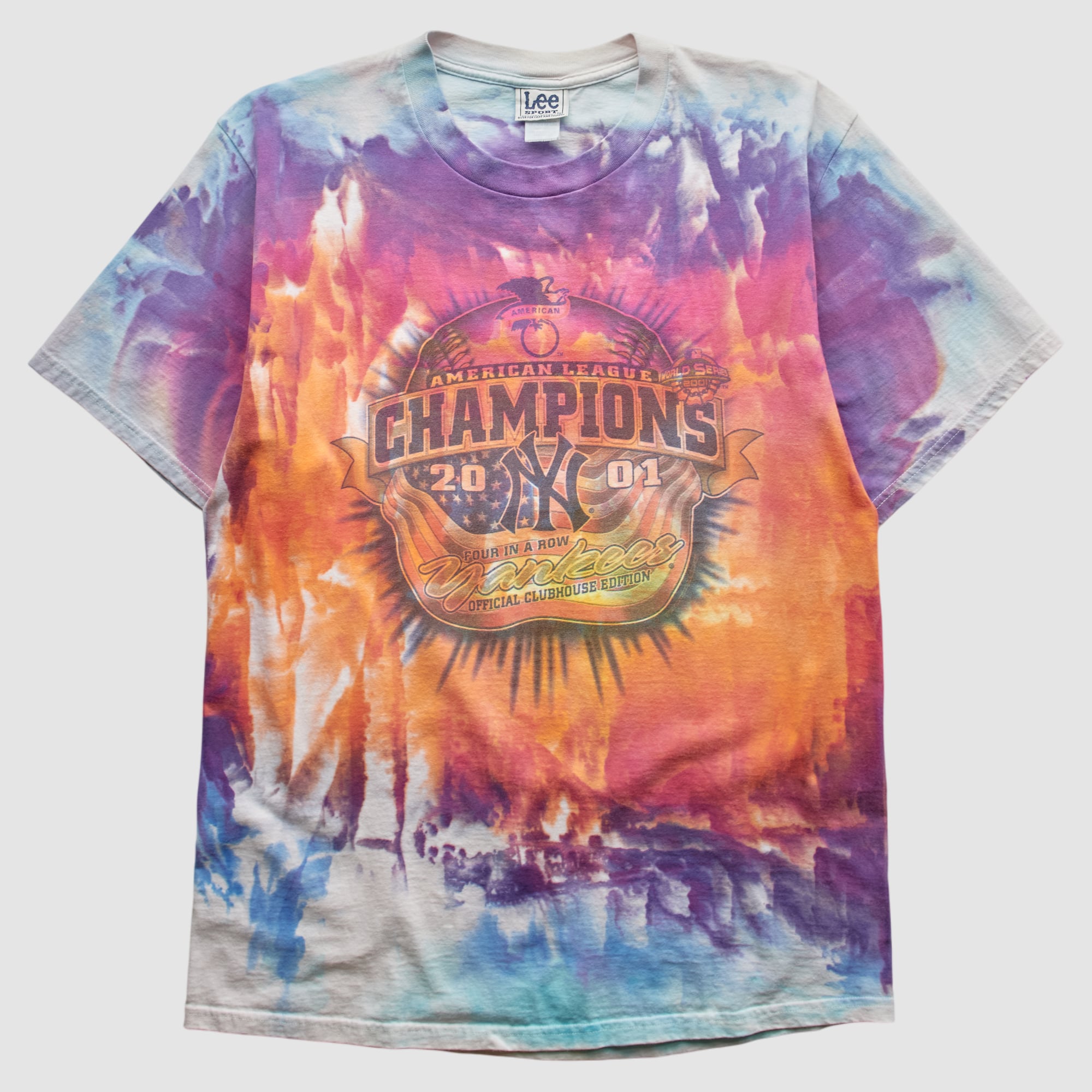 New York Yankees Lee Apparel 2001 T-shirt - Orange - M