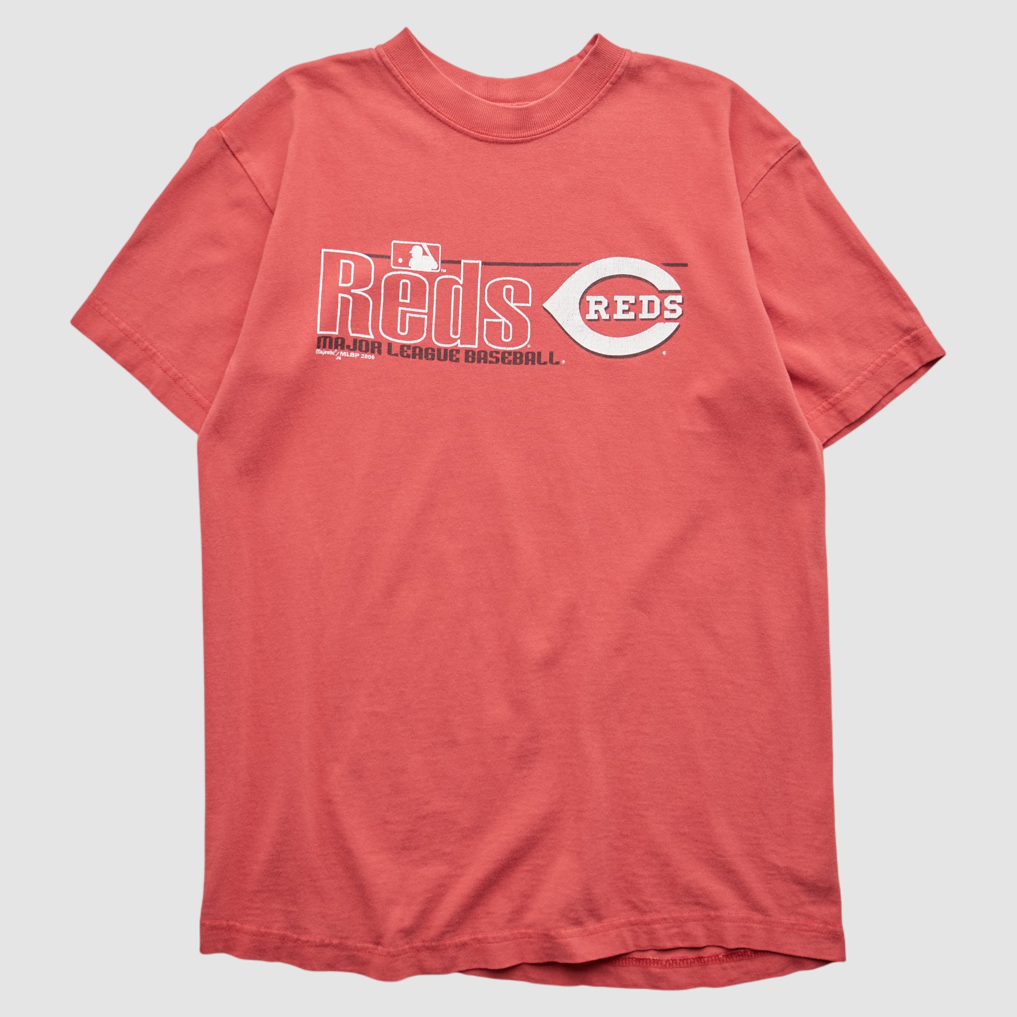 Cincinnati Reds Majestic 2000 T-shirt - Red - S