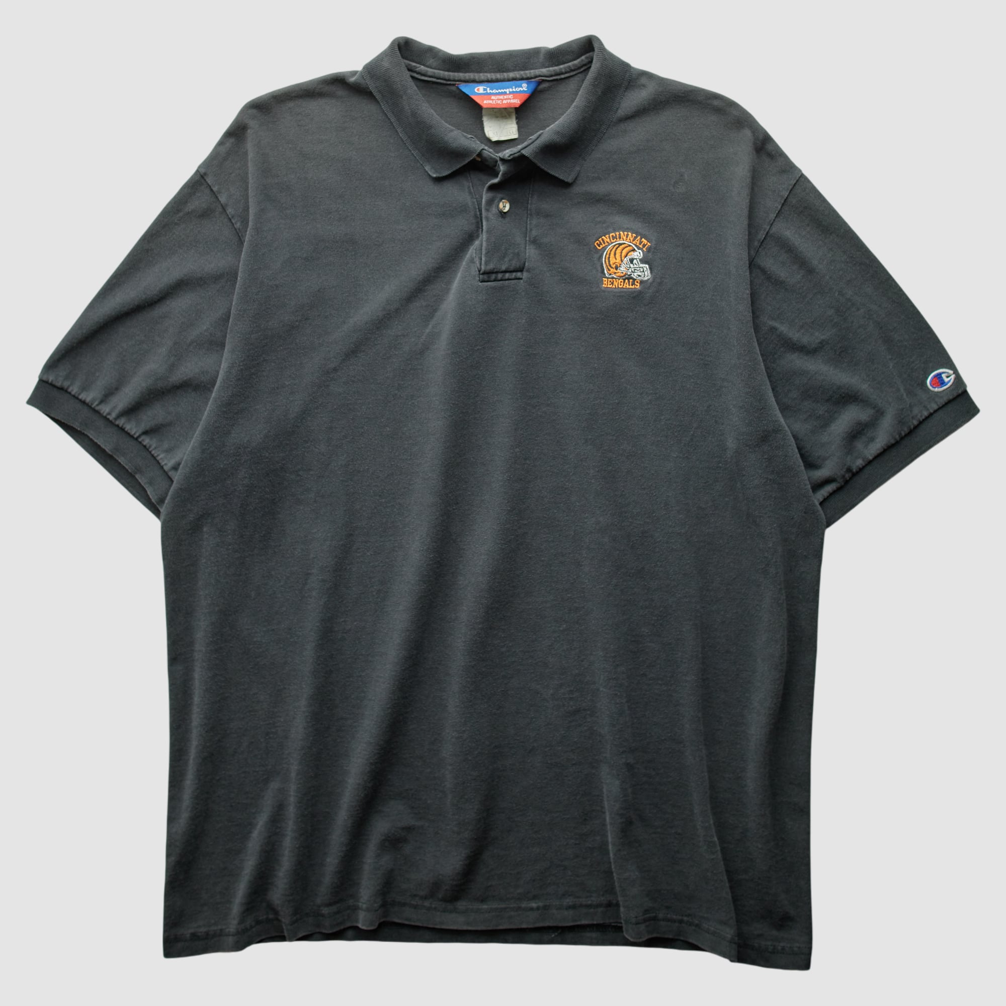 Cincinnati Bengals Champion 2000s Polo - Black - XL