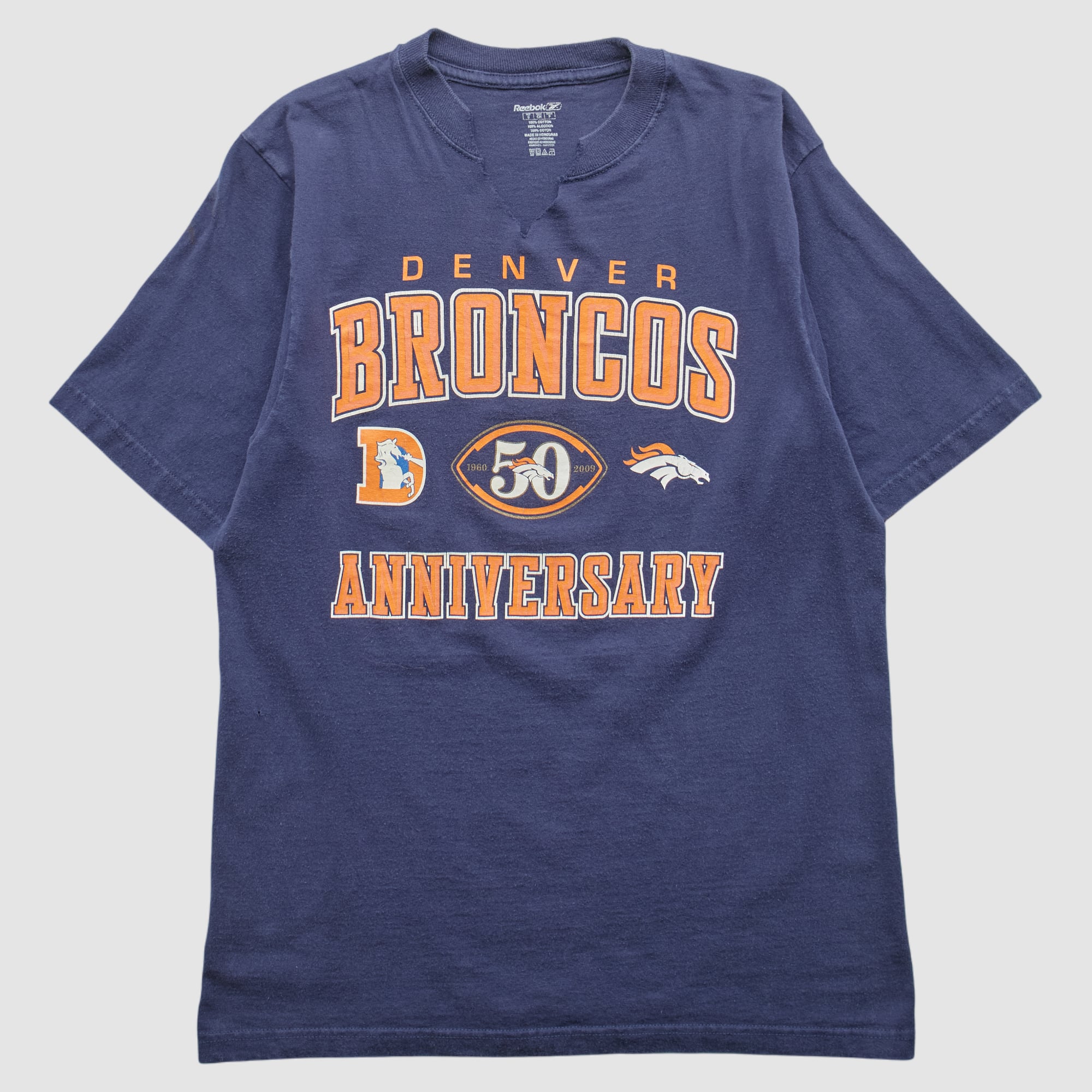Denver Broncos Reebok 2009 T-shirt - Navy - XXS