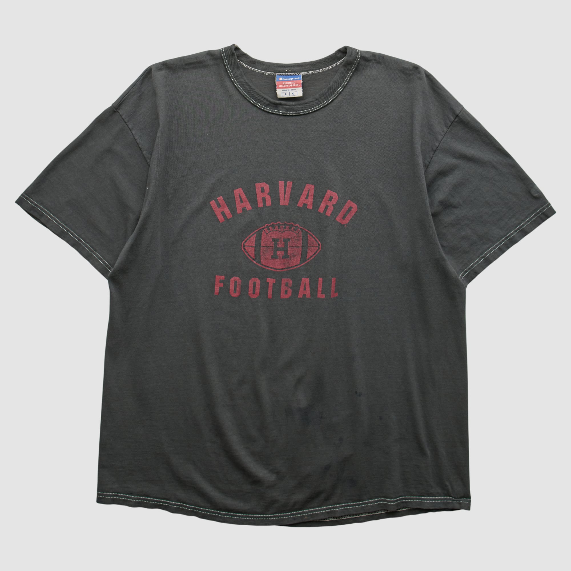 Harvard Crimson Champion 2000s T-shirt - Charcoal - M