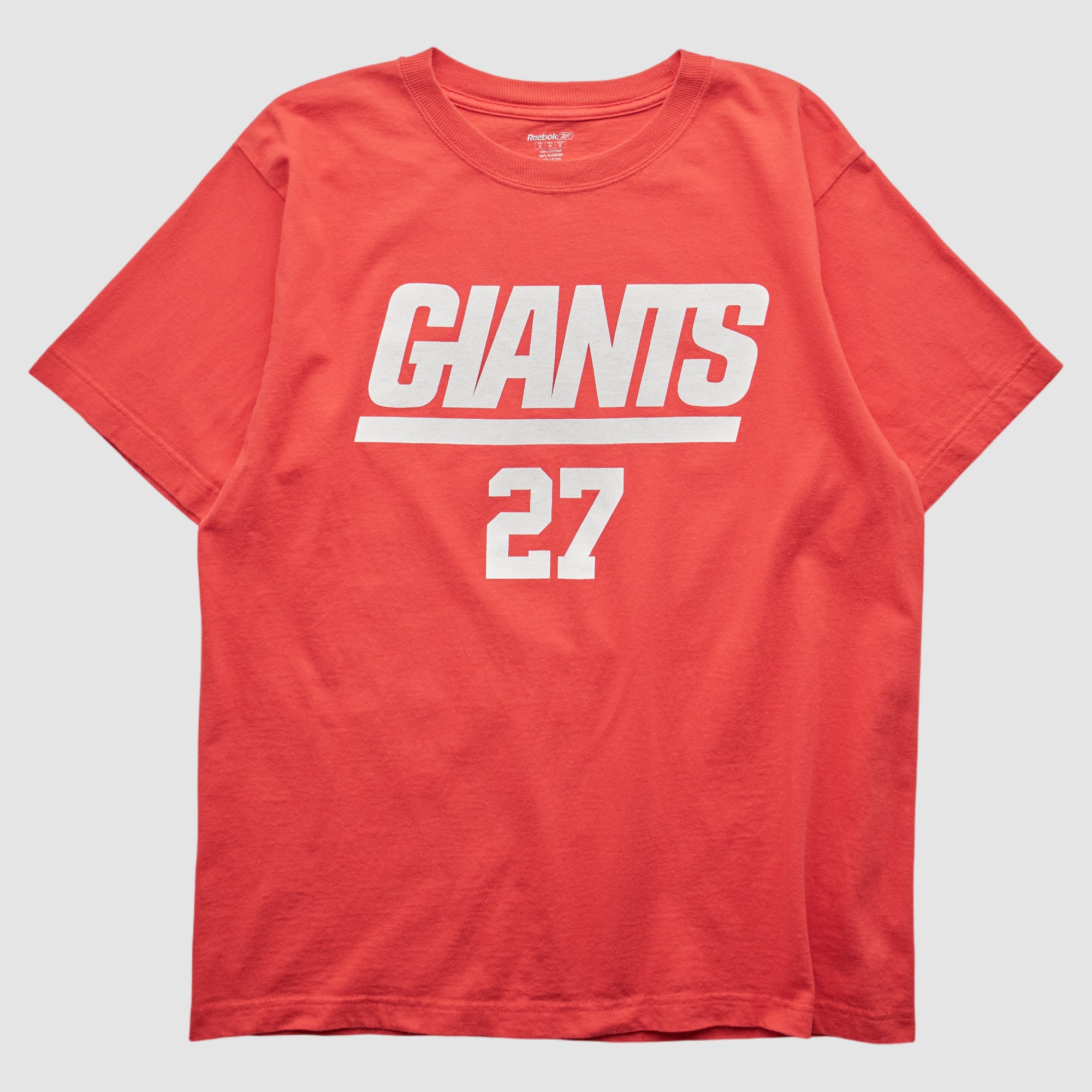 New York Giants Reebok 2010s T-shirt - Red - S