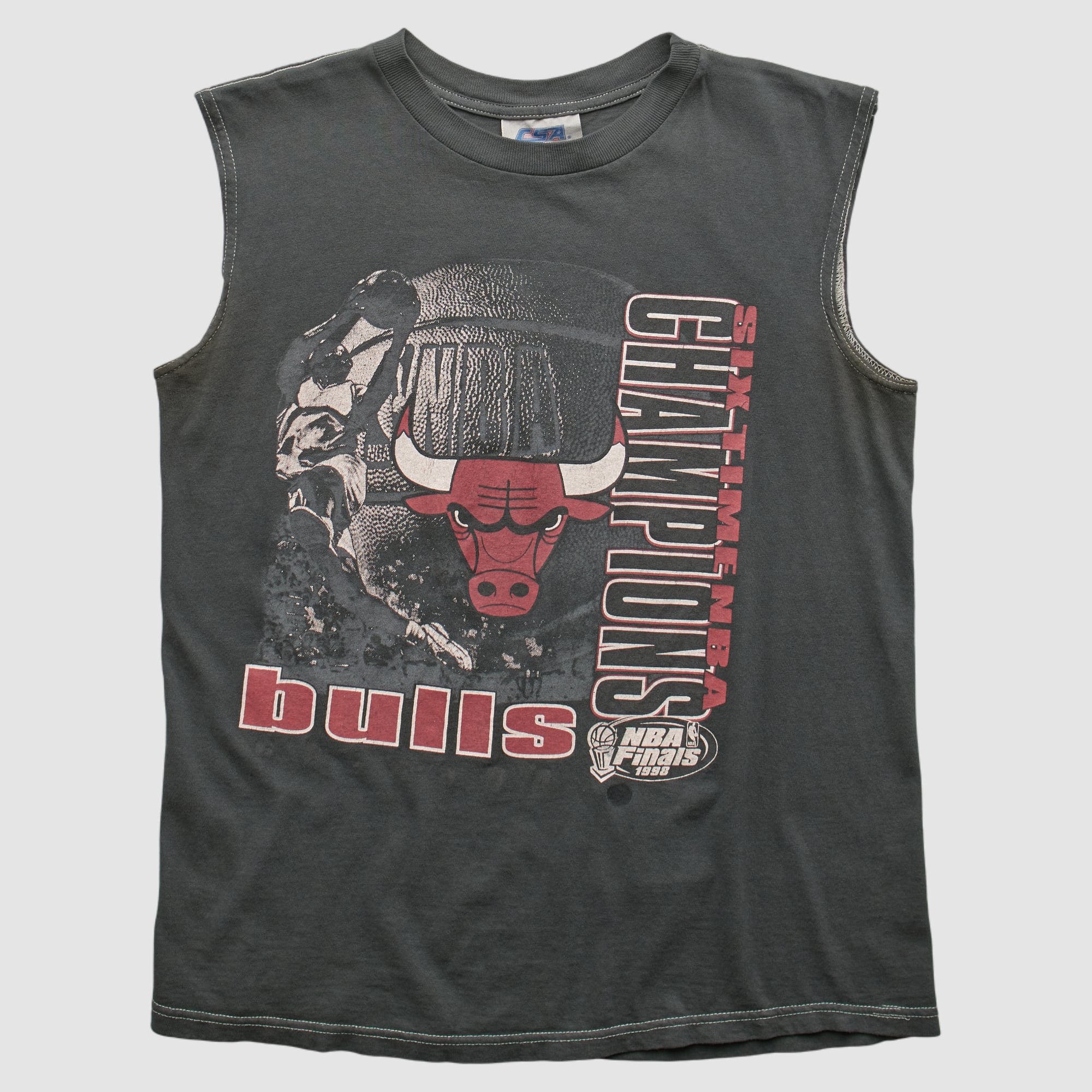Chicago Bulls CSA 1998 Tank - Charcoal - S