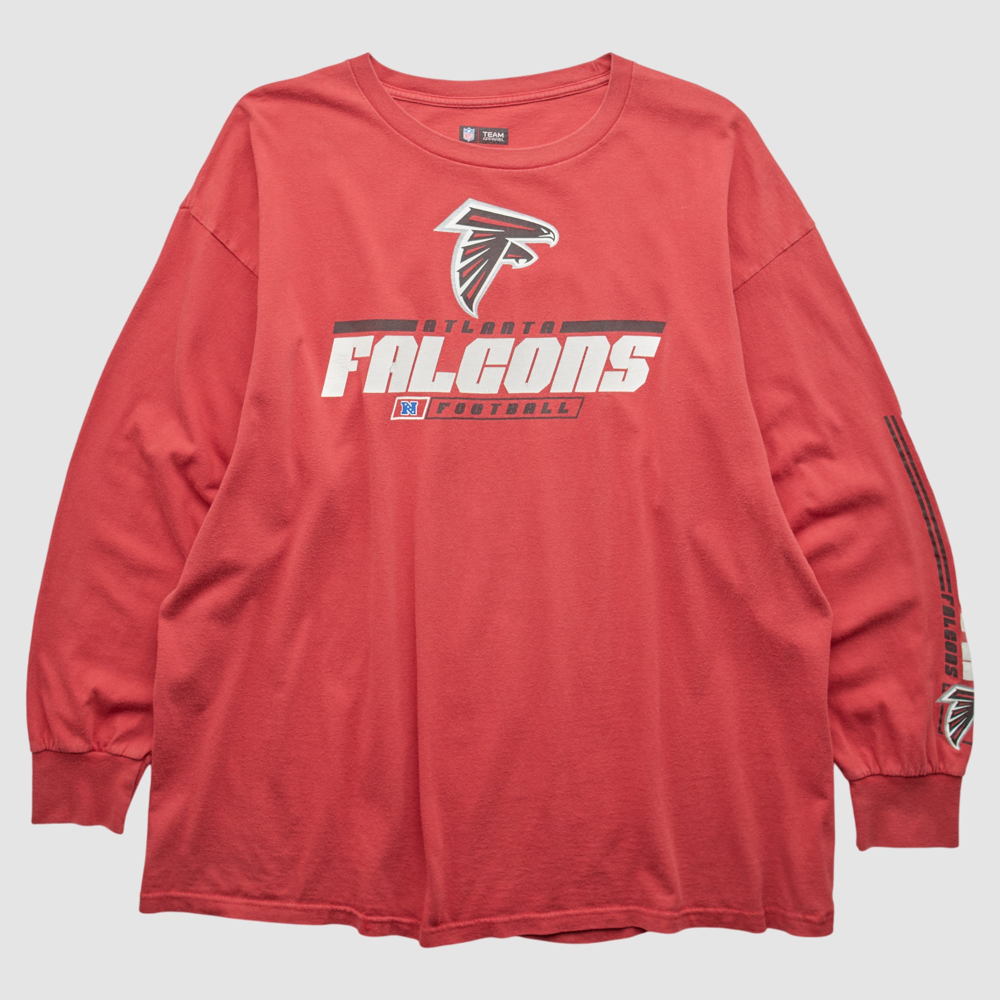 Atlanta Falcons NFL 2010s Long Sleeve T-shirt - Red - 2XL