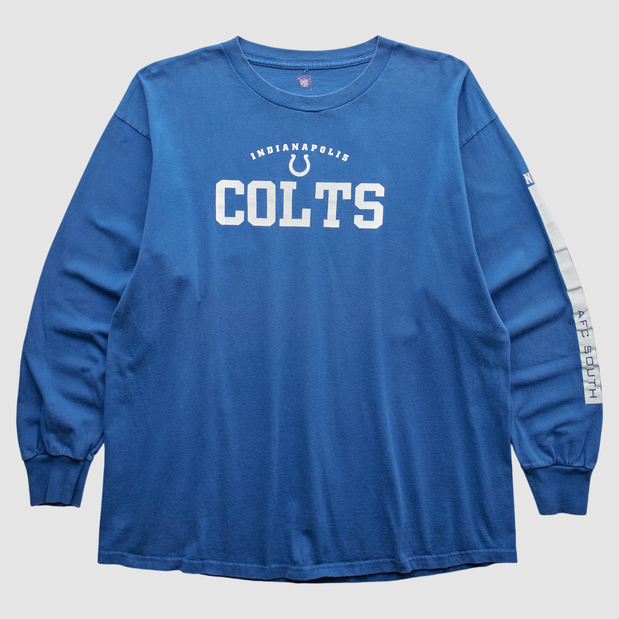 Indianapolis Colts 2000s Long Sleeve T-shirt - Blue - XL