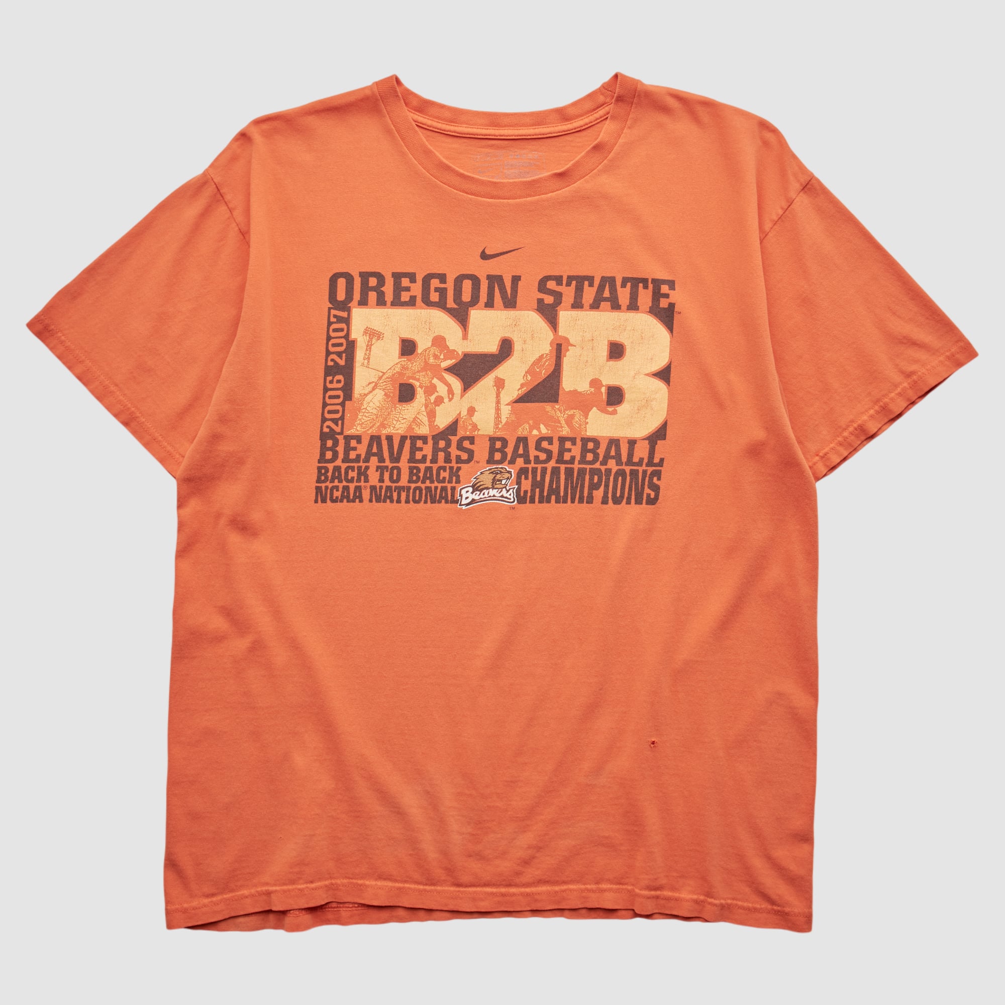 Oregon State Beavers Nike 2007 T-shirt - Orange - S
