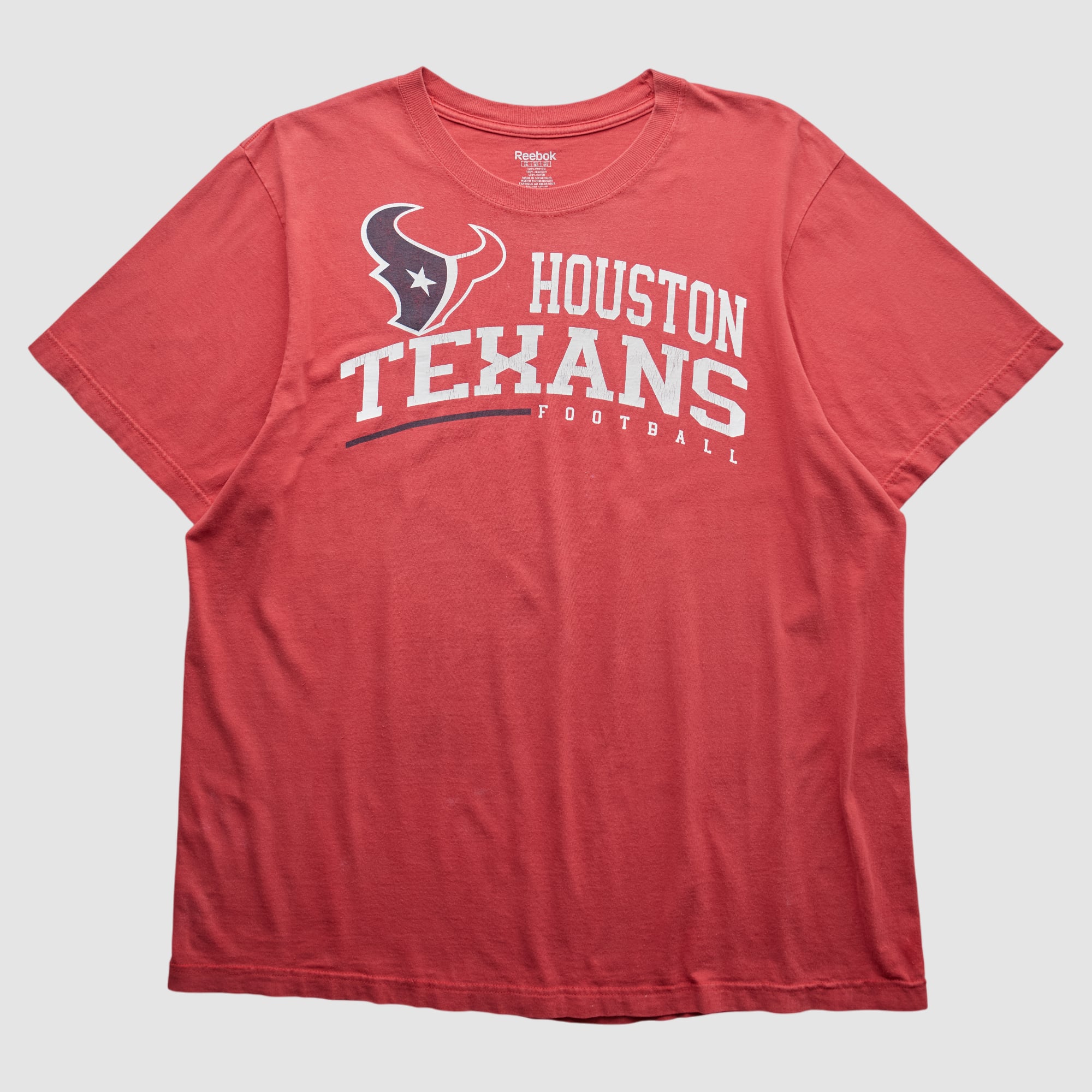 Houston Texans Reebok 2000s T-shirt - Red - L