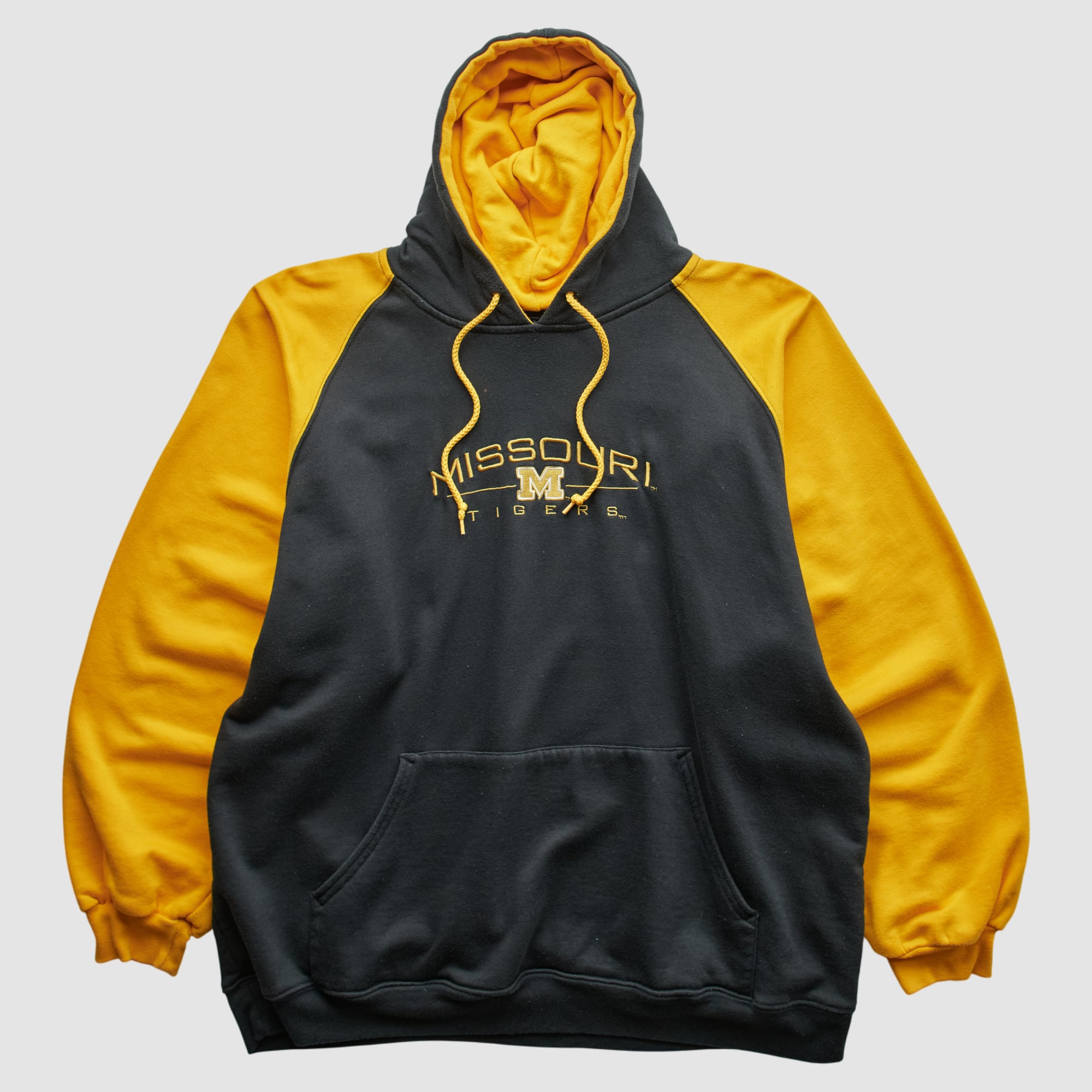 Missouri Tigers AS sports 2000s Hooded Pullover Sweatshirt - Black - S