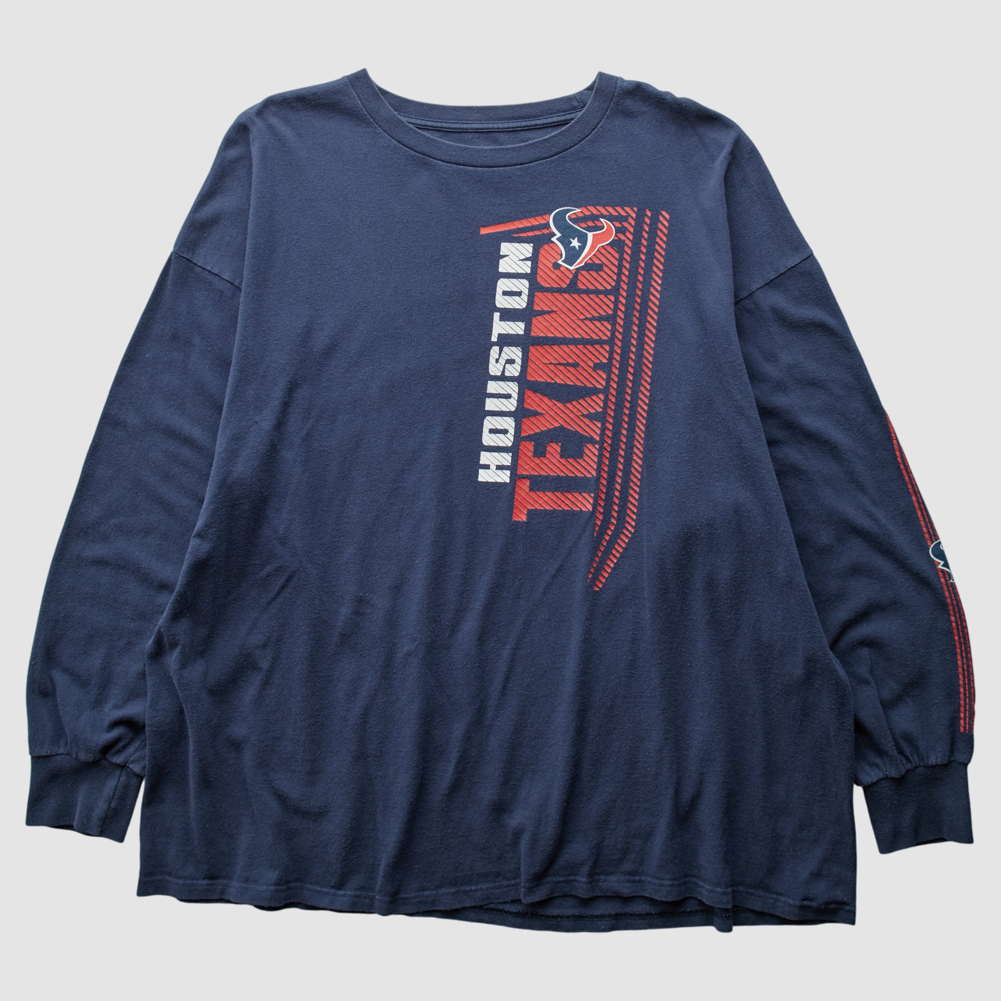 Houston Texans 2010s Long Sleeve T-shirt - Navy - 2XL