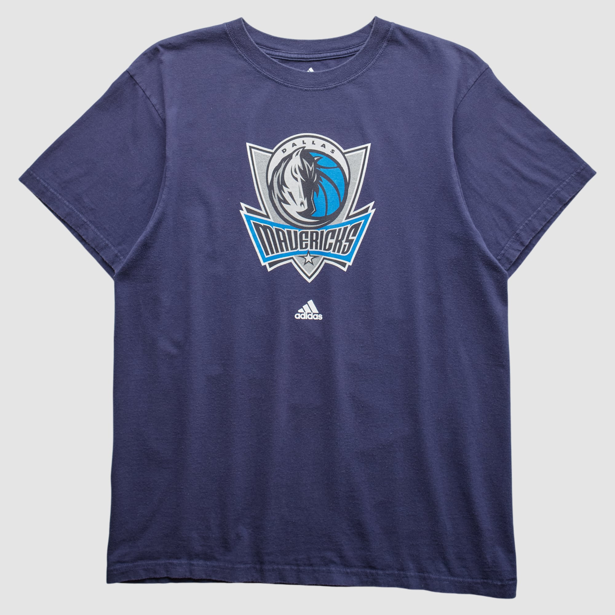 Dallas Mavericks Adidas 2000s T-shirt - Navy - M