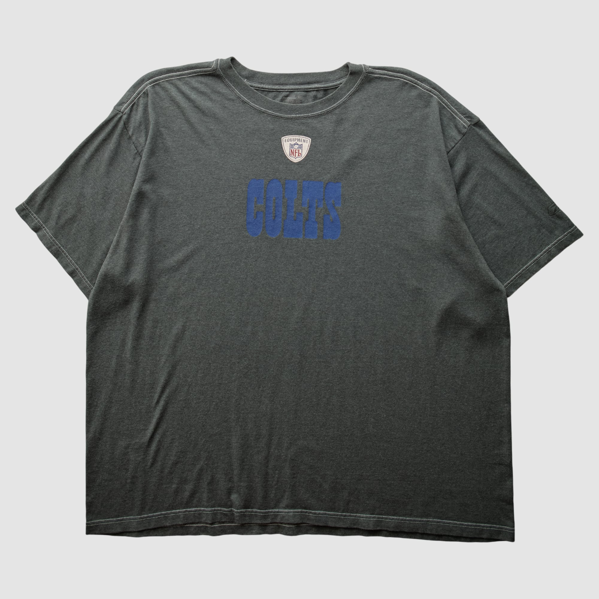 Indianapolis Colts 2000s T-shirt - Dark Heather Gray - 2XL