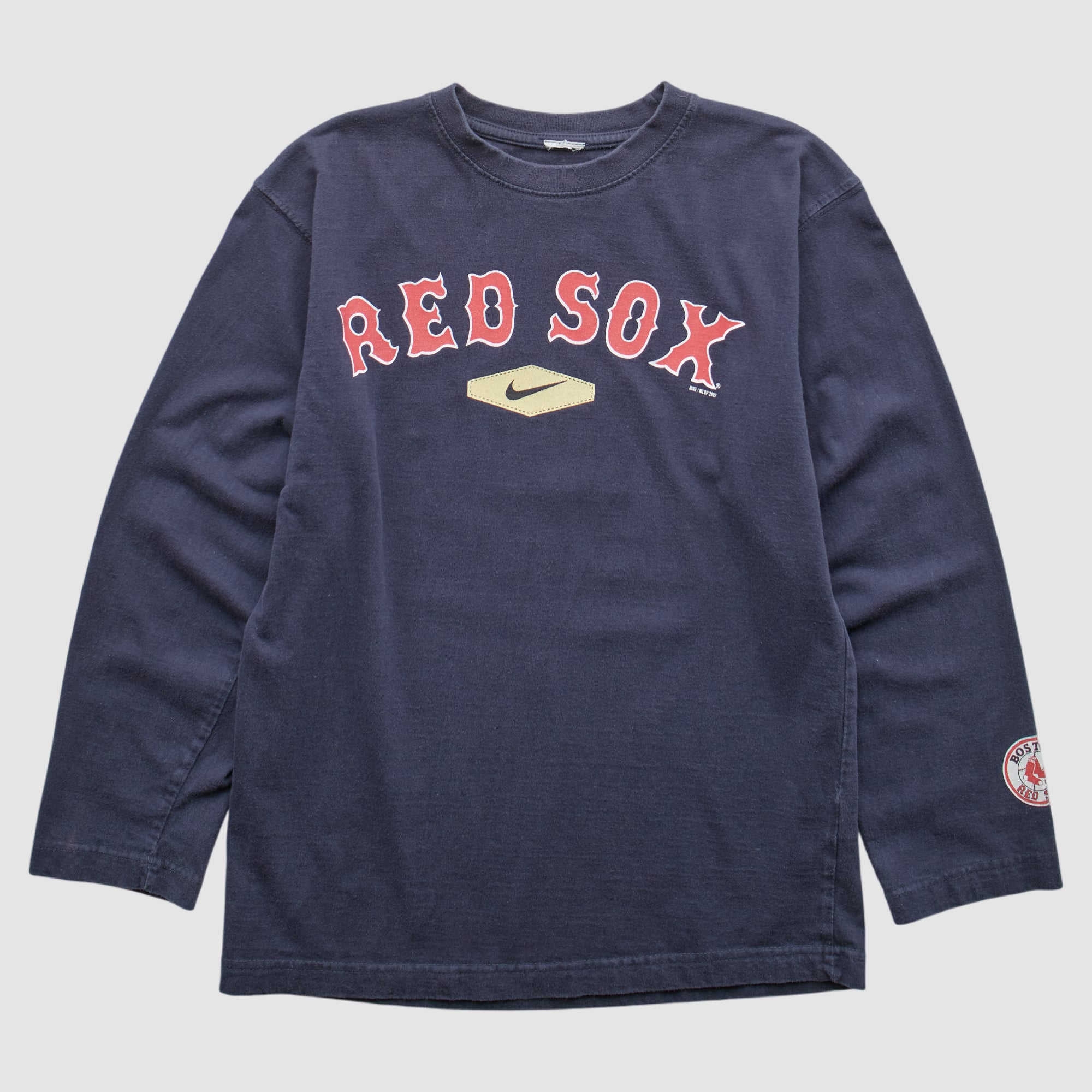 Boston Red Sox 2007 Long Sleeve T-shirt - Navy - XXS