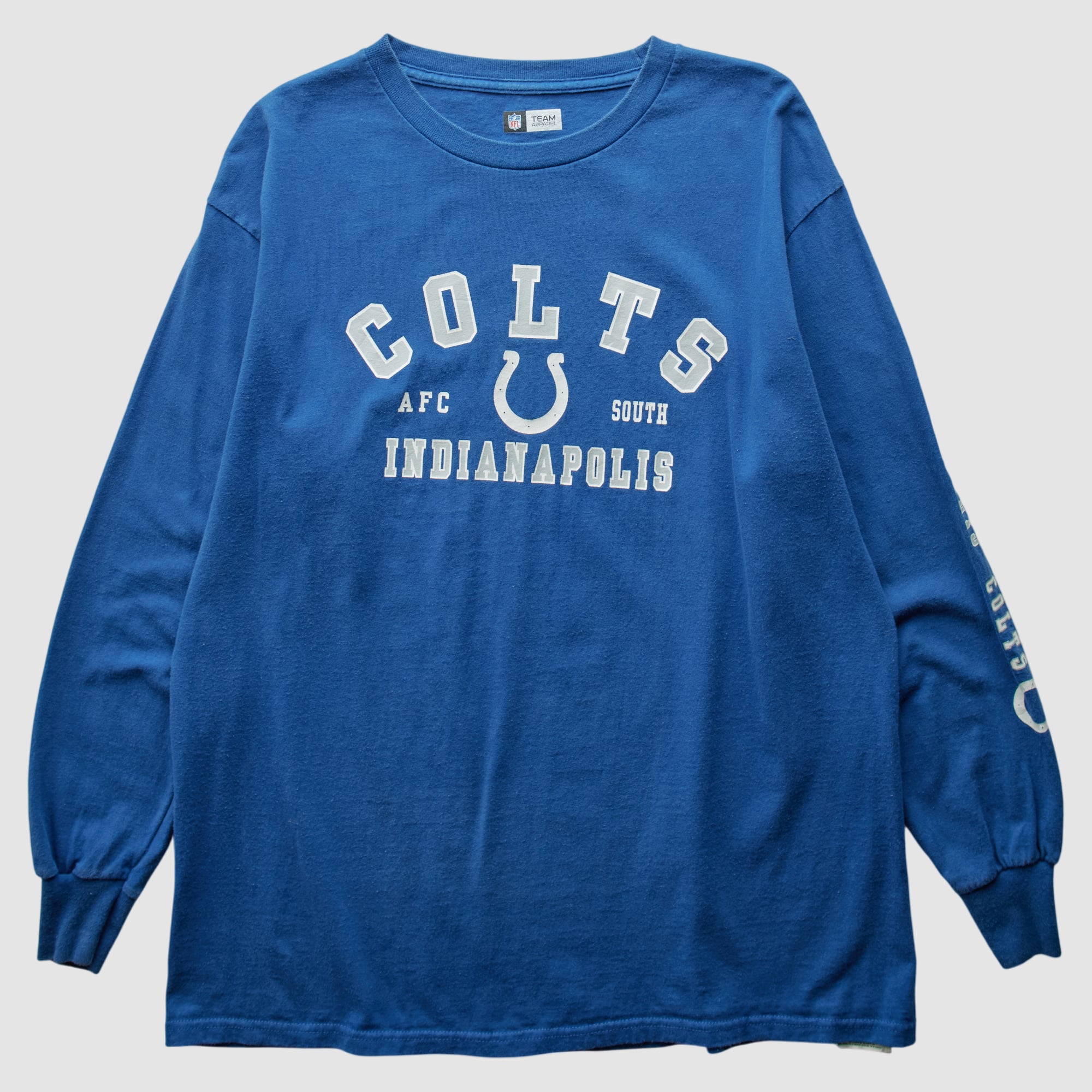 Indianapolis Colts NFL 2000s Long Sleeve T-shirt - Blue - M
