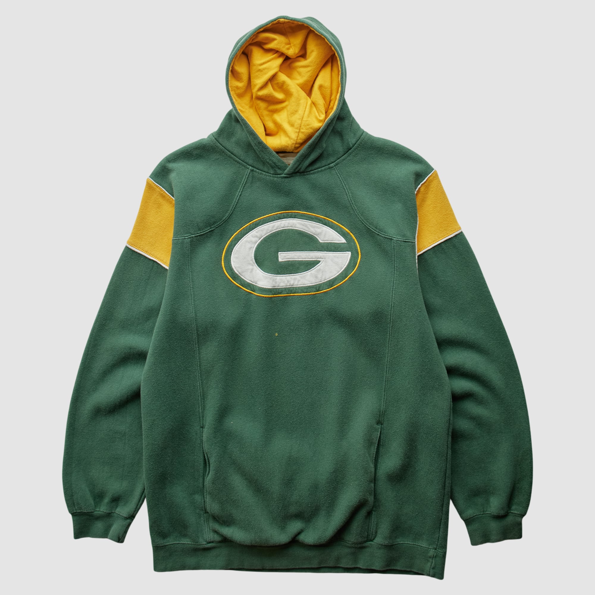 Green Bay Packers NFL 2000s Hooded Sweatshirt - Green - XS