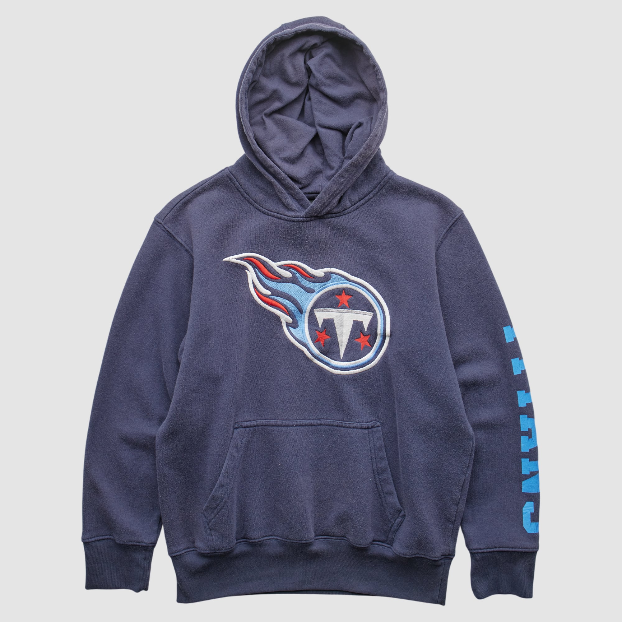 Tennessee Titans NFL 2000s Hooded Pullover Sweatshirt - Navy - XS