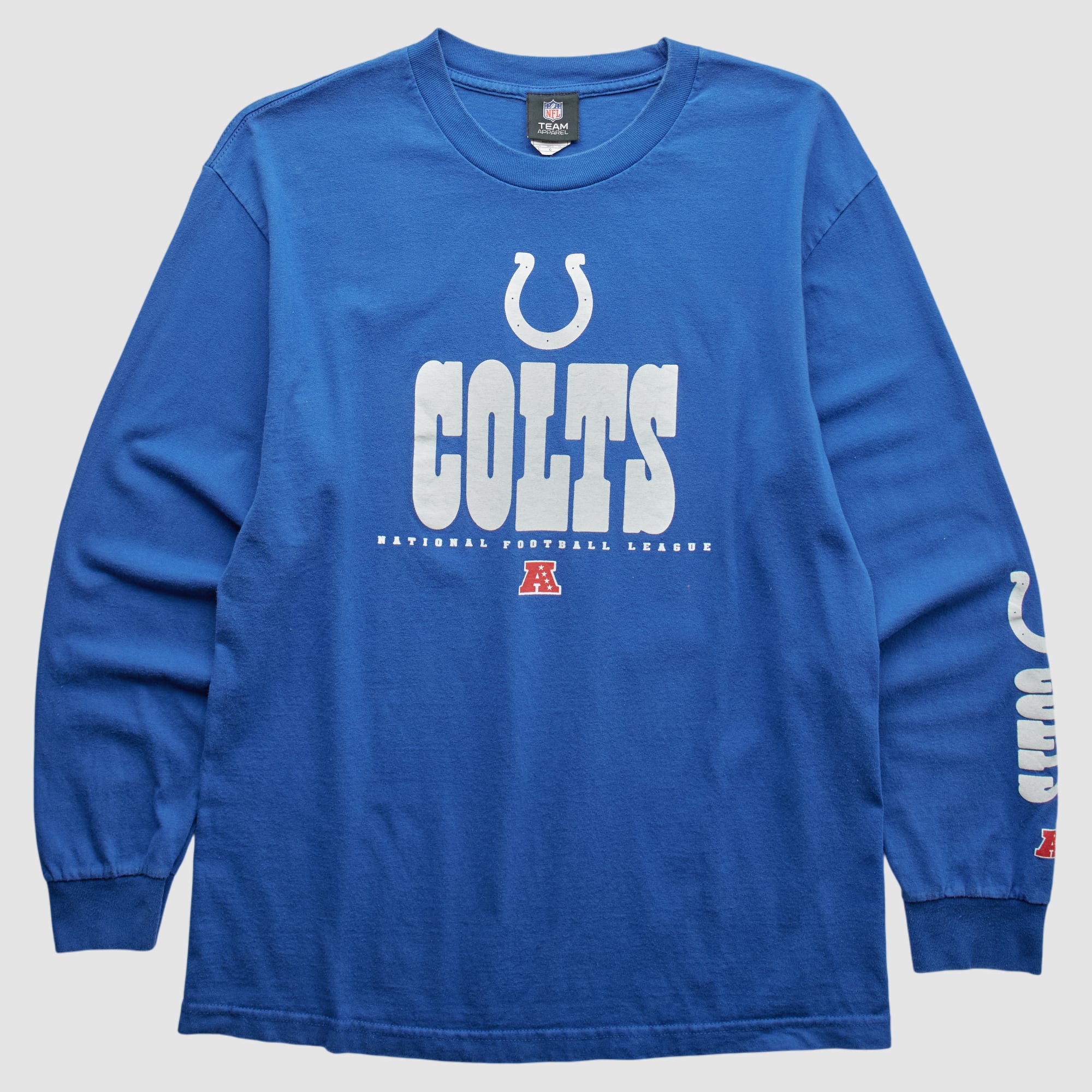 Indianapolis Colts NFL 2010s Long Sleeve T-shirt - Blue - M