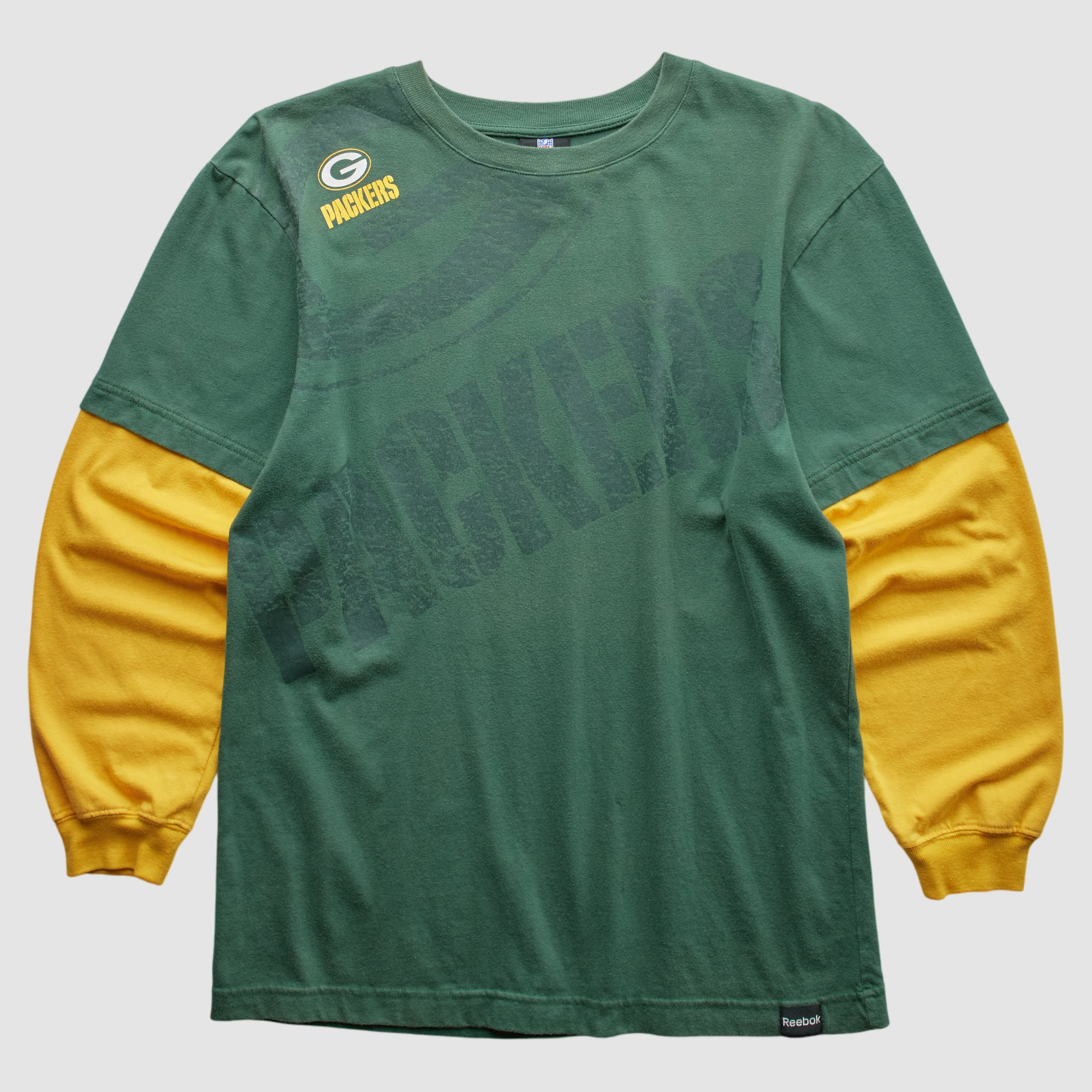 Green Bay Packers NFL 2010s Long Sleeve T-shirt - Green - S
