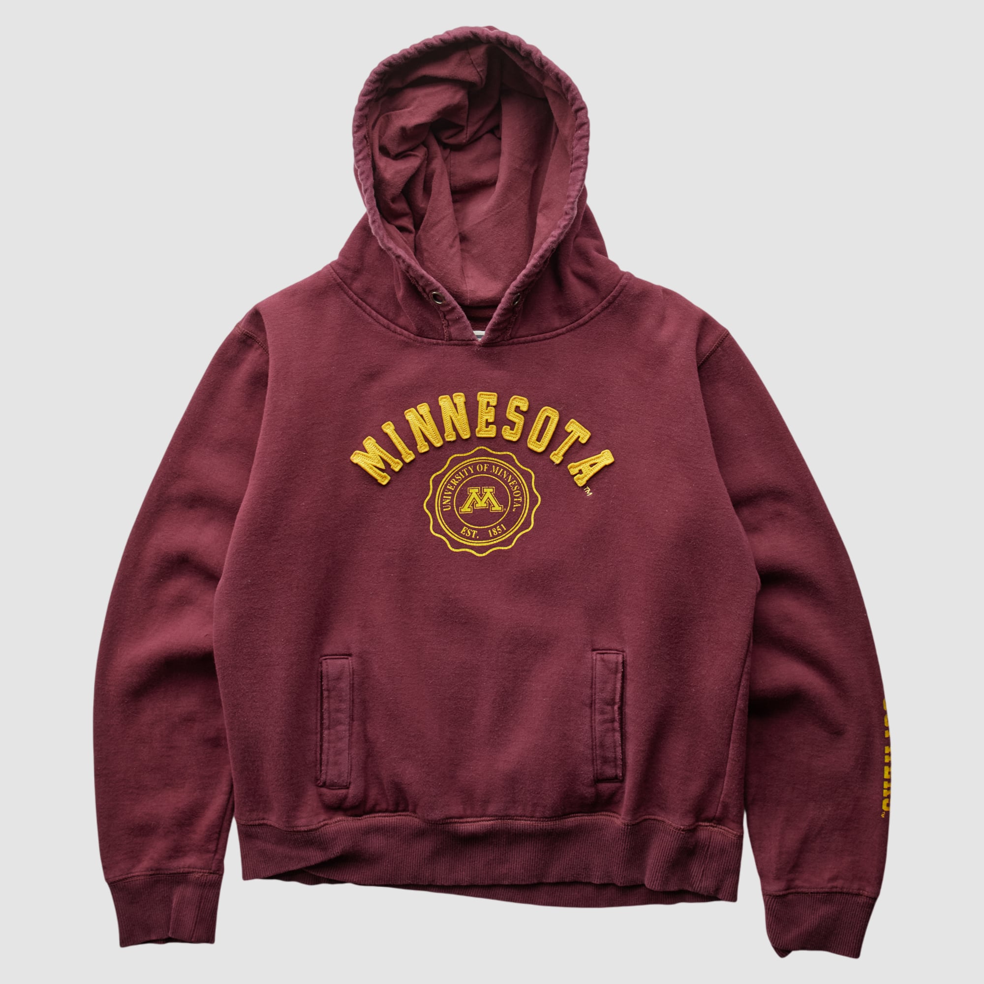 Minnesota Golden Gophers Stadium 2010s Hooded Pullover Sweatshirt - Maroon - XXS