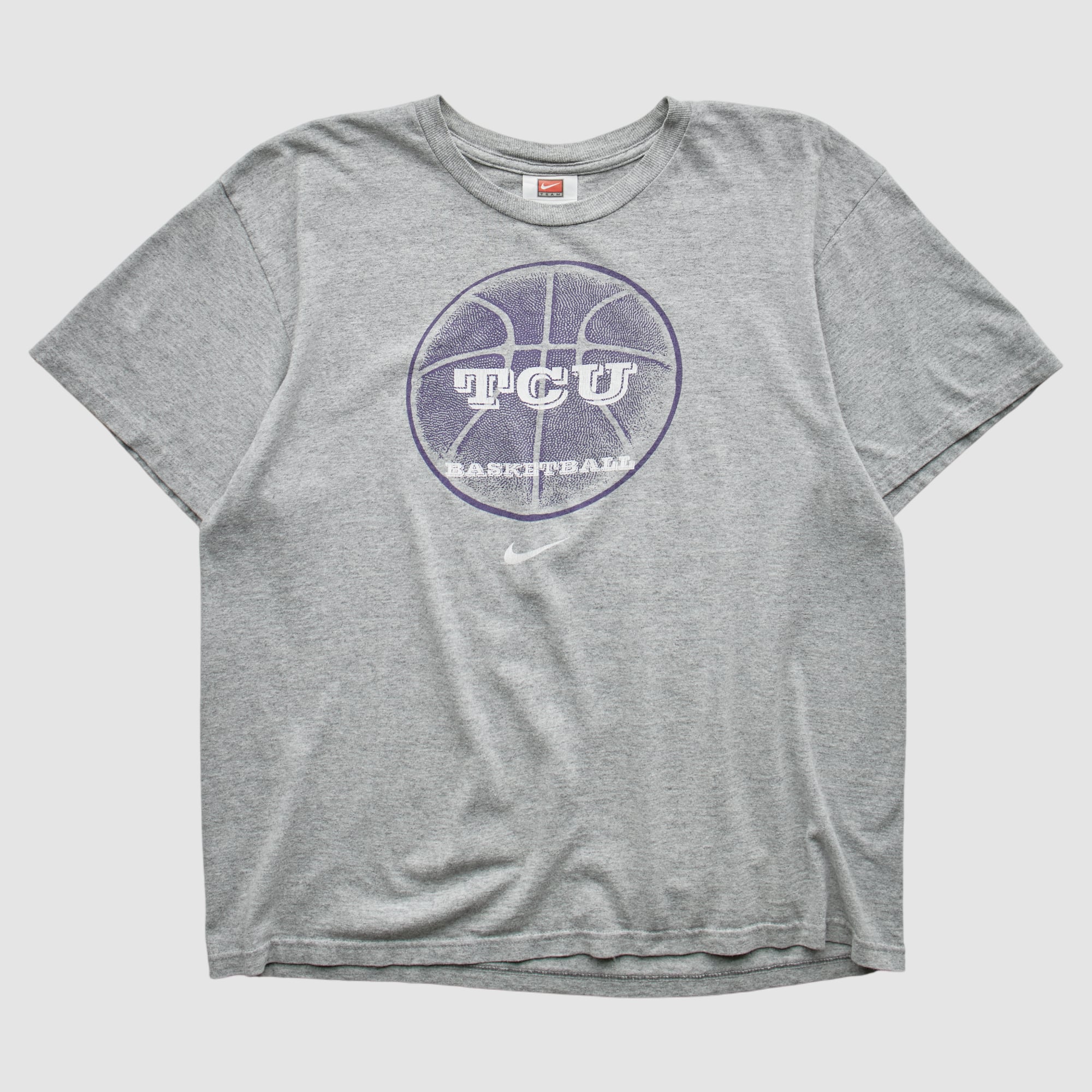 TCU Horned Frogs Nike 2000s T-shirt - Gray - S