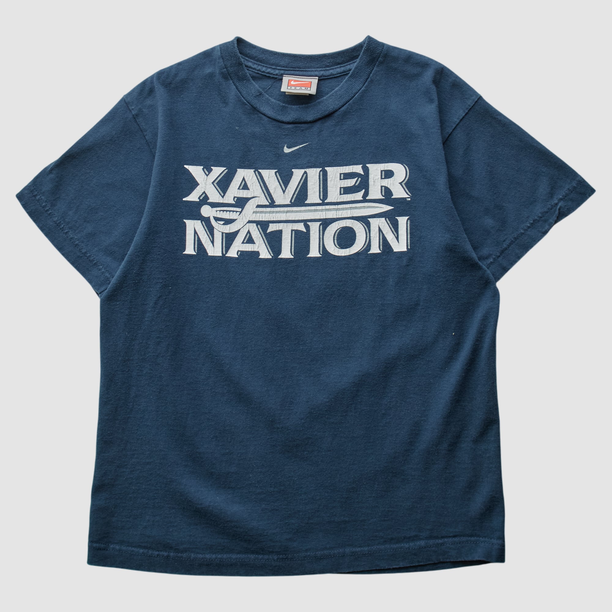 Xavier Musketeers Nike 2000s T-shirt - Navy - XXS