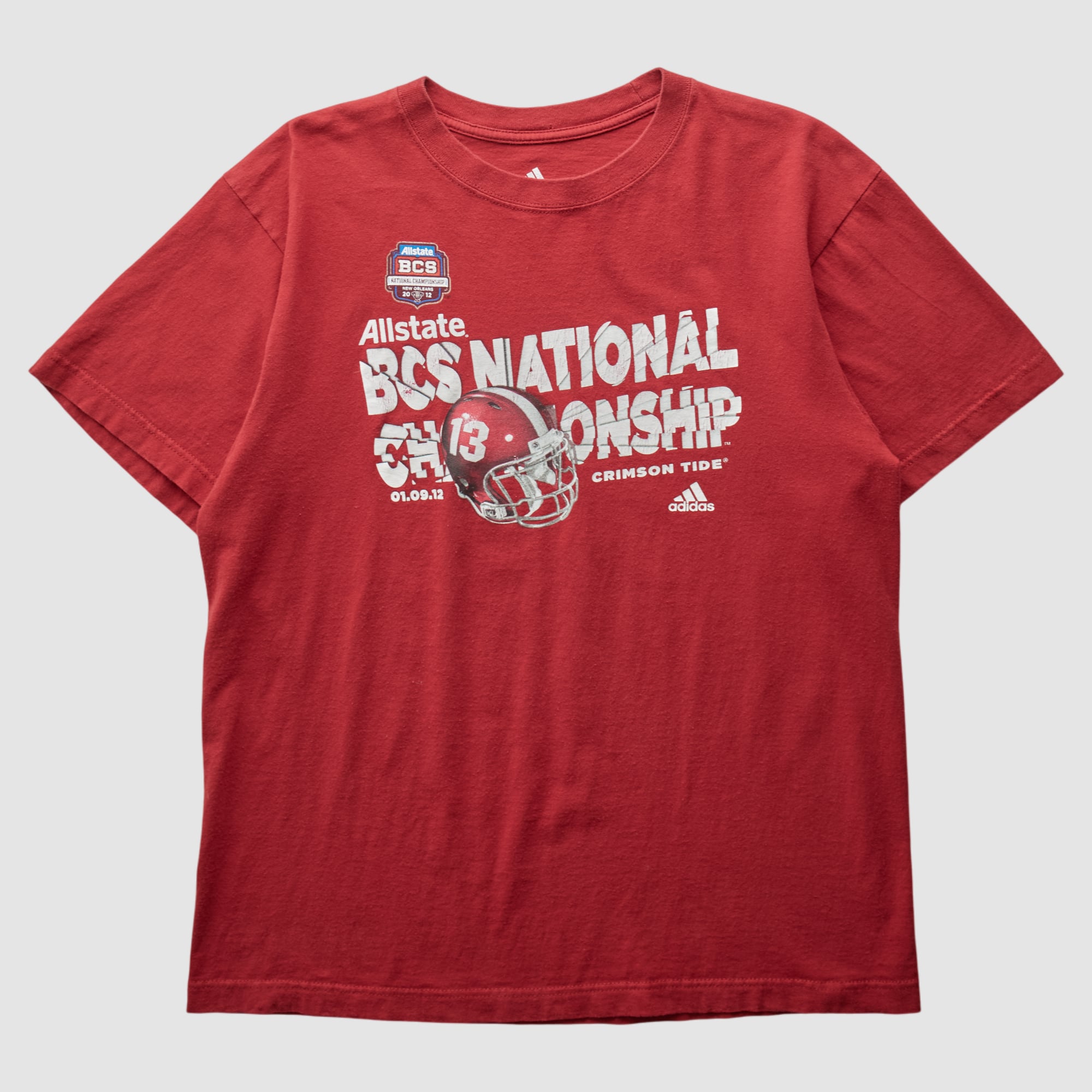 Alabama Crimson Tide Adidas 2012 T-shirt - Red - M