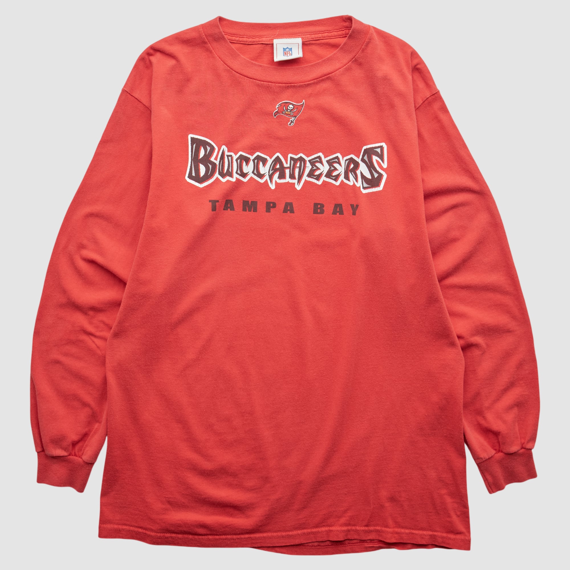 Tampa Bay Buccaneers NFL 2000s Long Sleeve T-shirt - Red - S