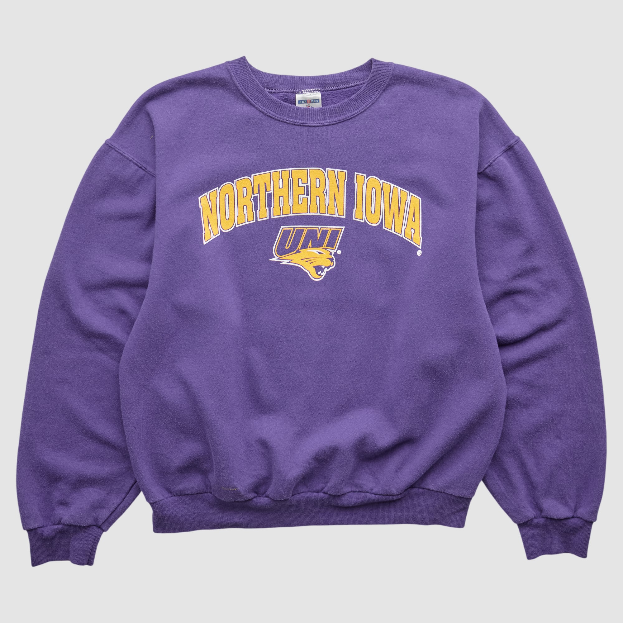 Northern Iowa Panthers 2000s Pullover Sweatshirt - Purple - XS