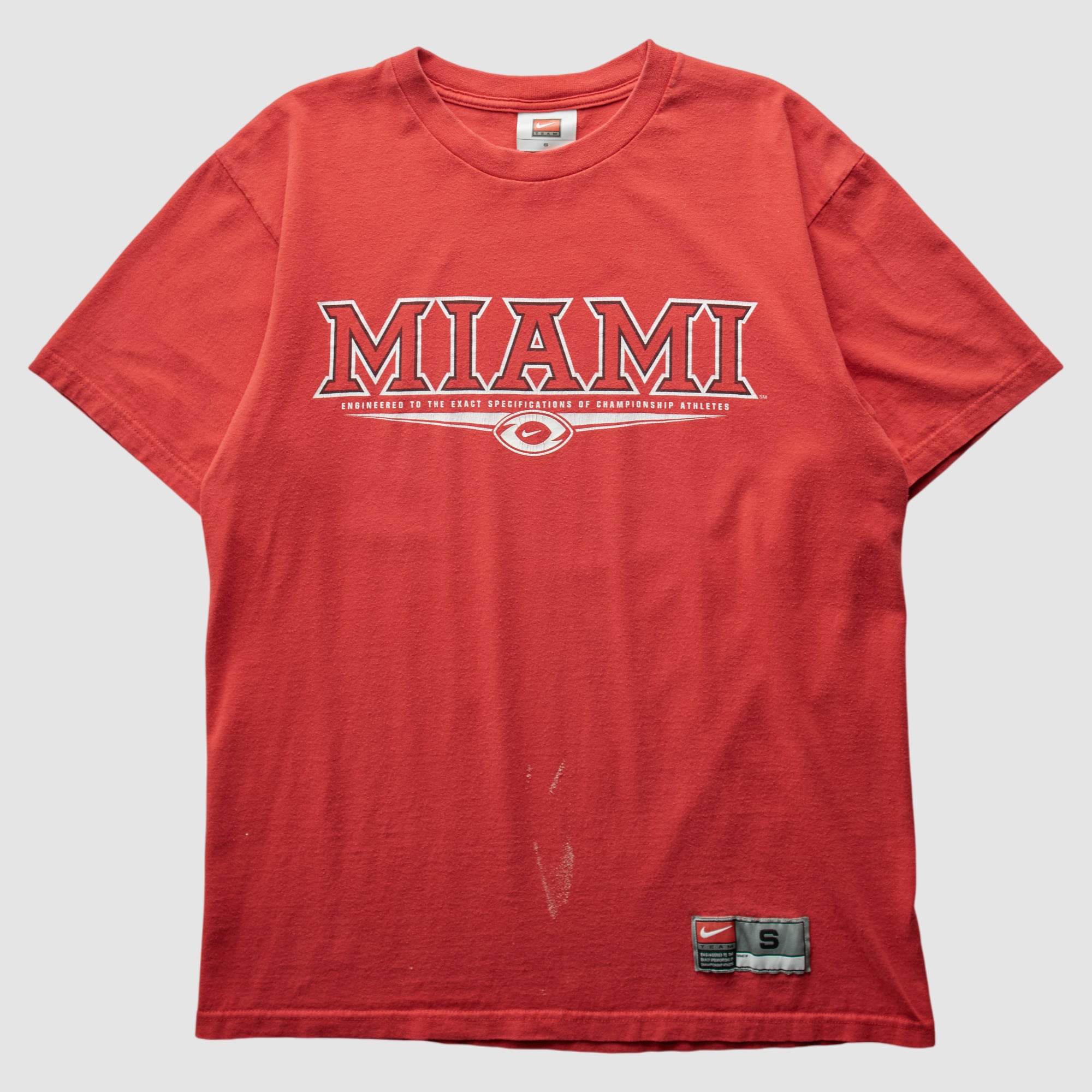Miami University RedHawks Nike 2000s T-shirt - Red - S