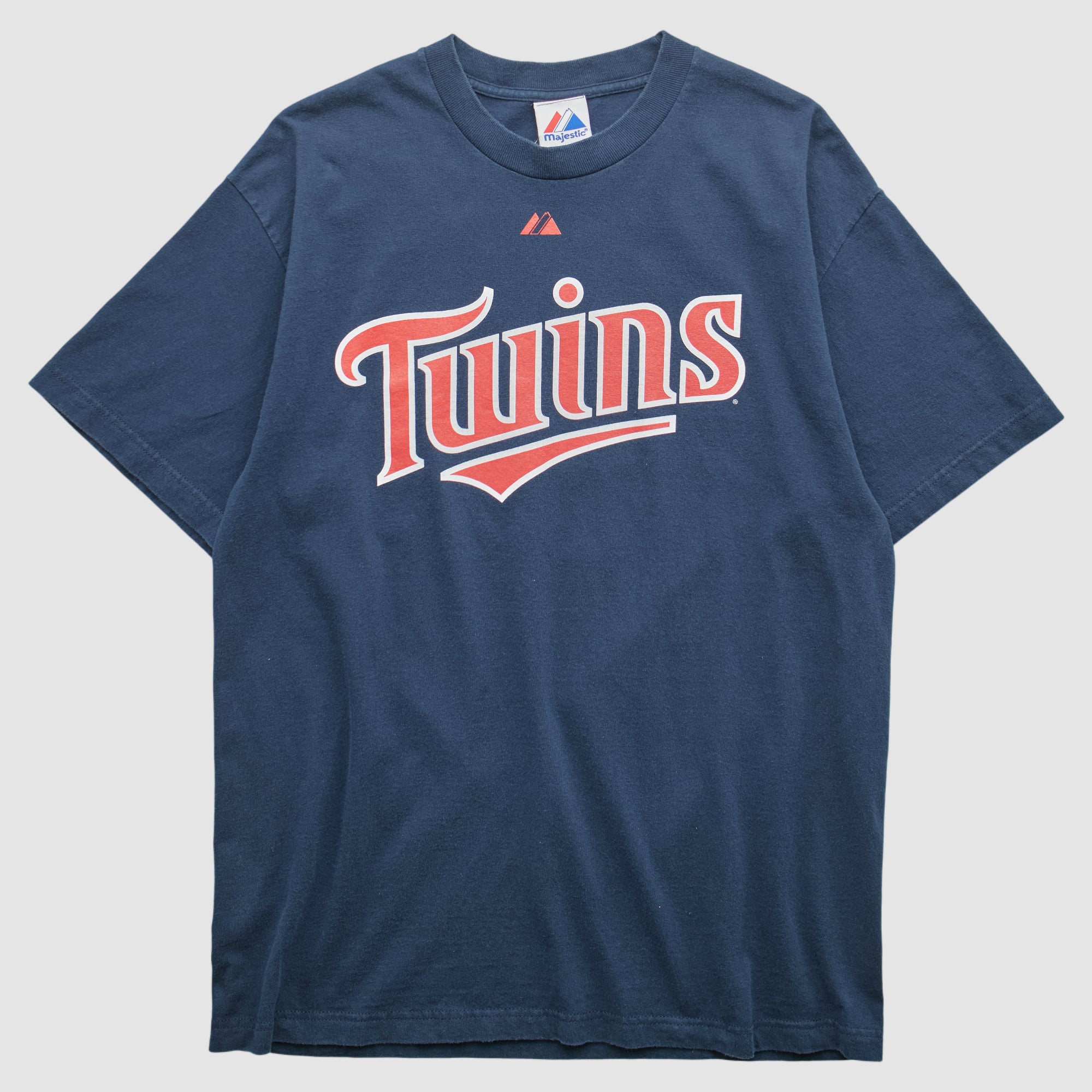 Minnesota Twins Majestic 2000s T-shirt - Navy - M