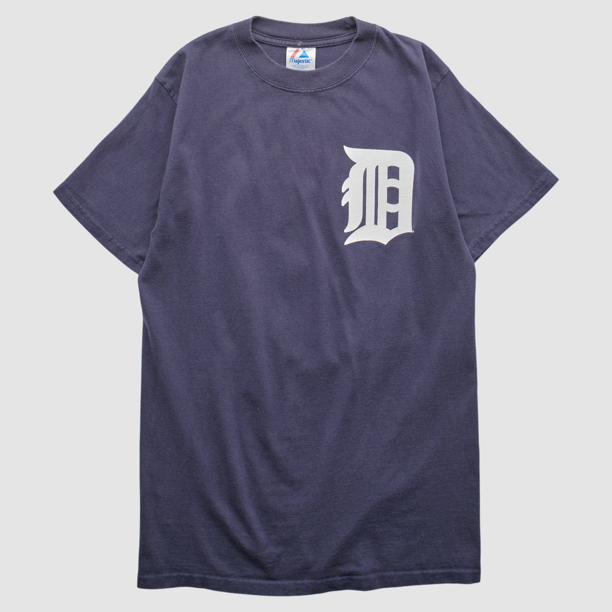 Detroit Tigers Majestic 2000s T-shirt - Navy - S