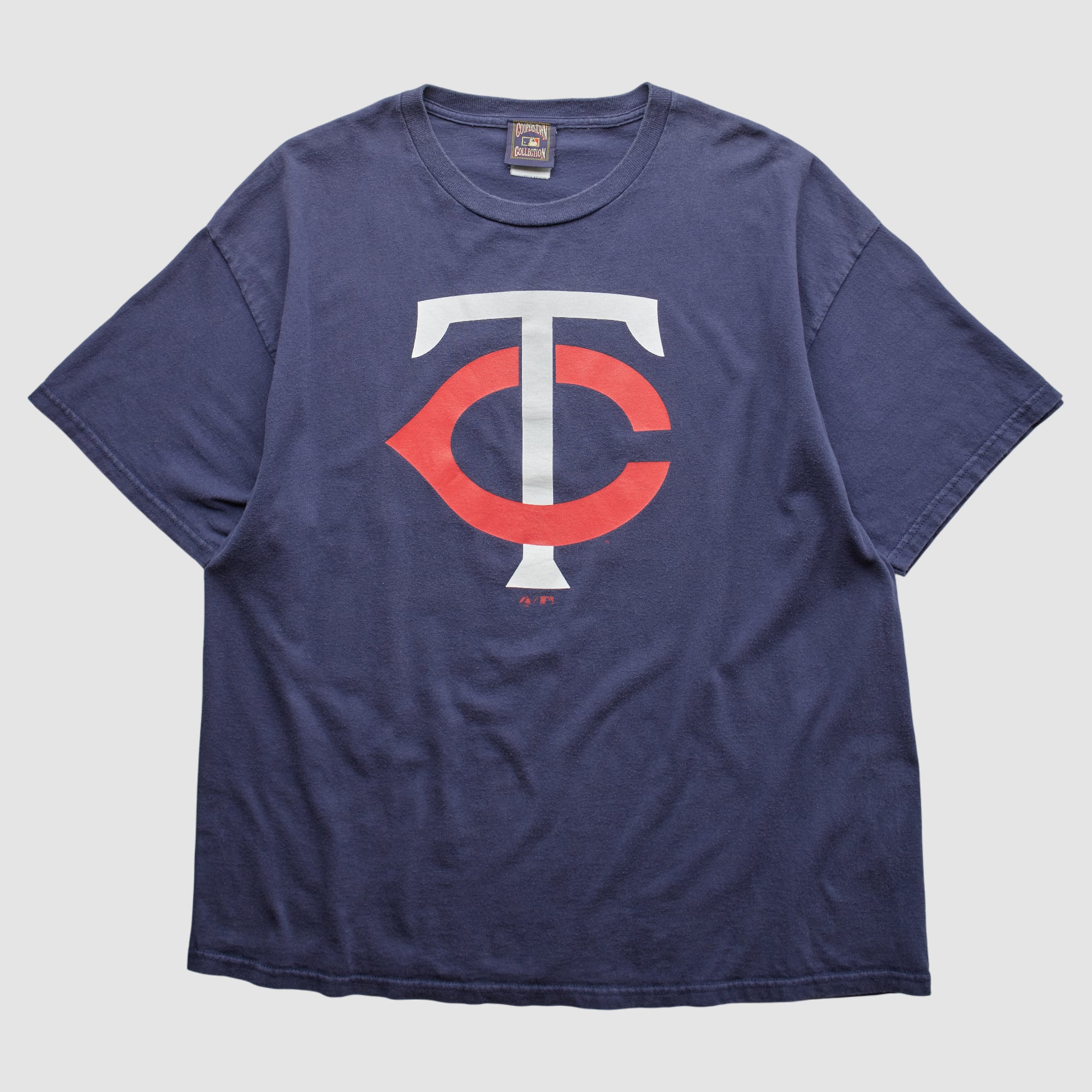 Minnesota Twins Majestic 2000s T-shirt - Navy - L