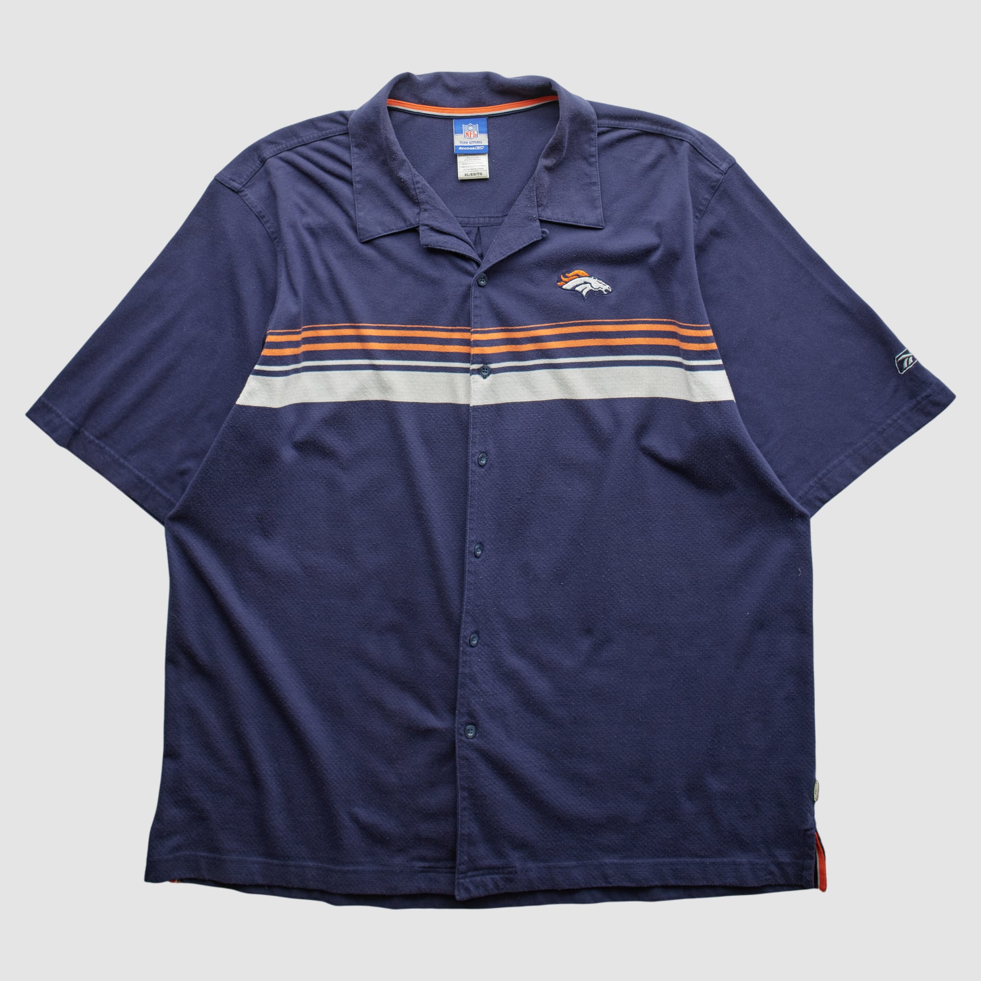 Denver Broncos Reebok 2000s Top - Navy - 2XL