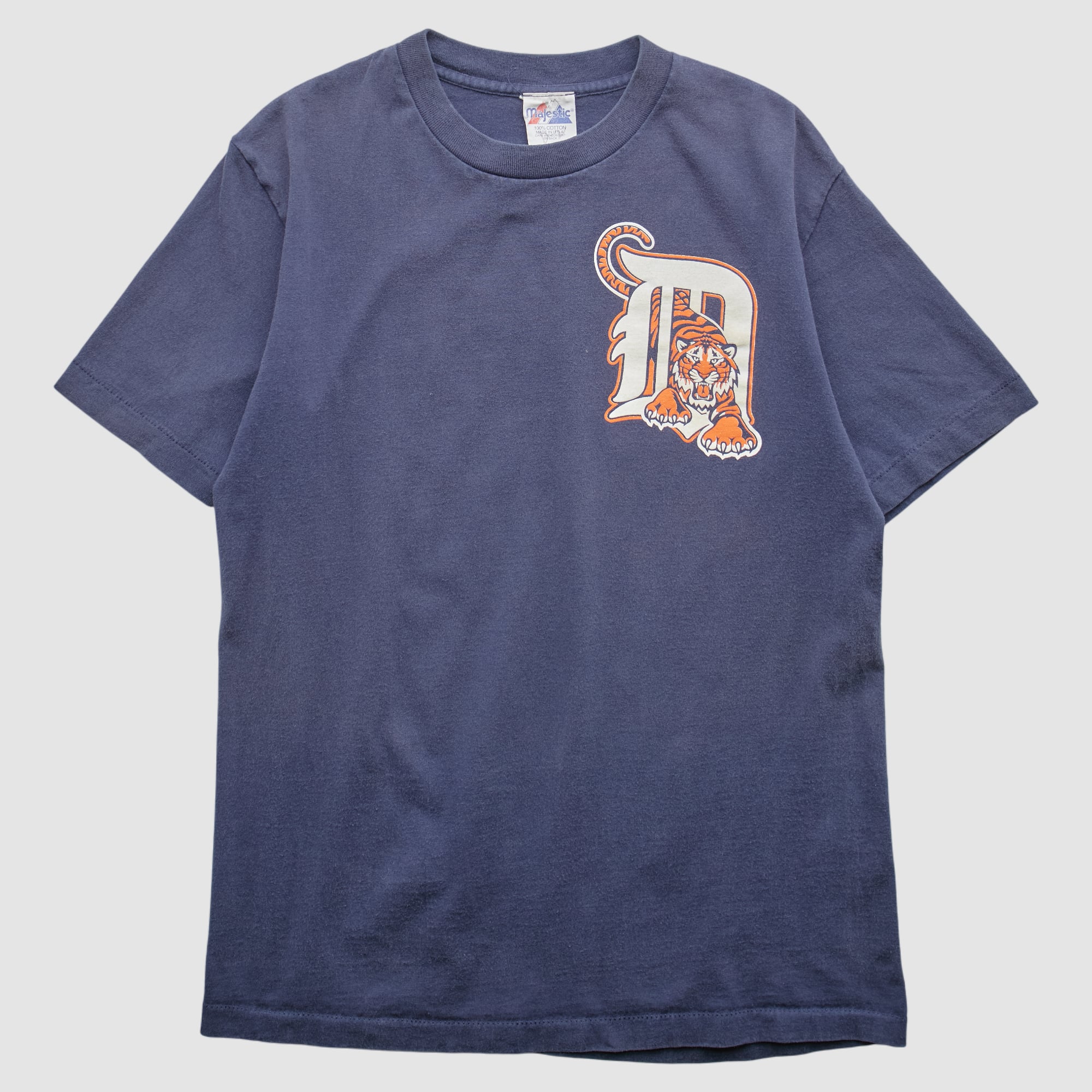 Detroit Tigers Majestic 2000s T-shirt - Navy - S