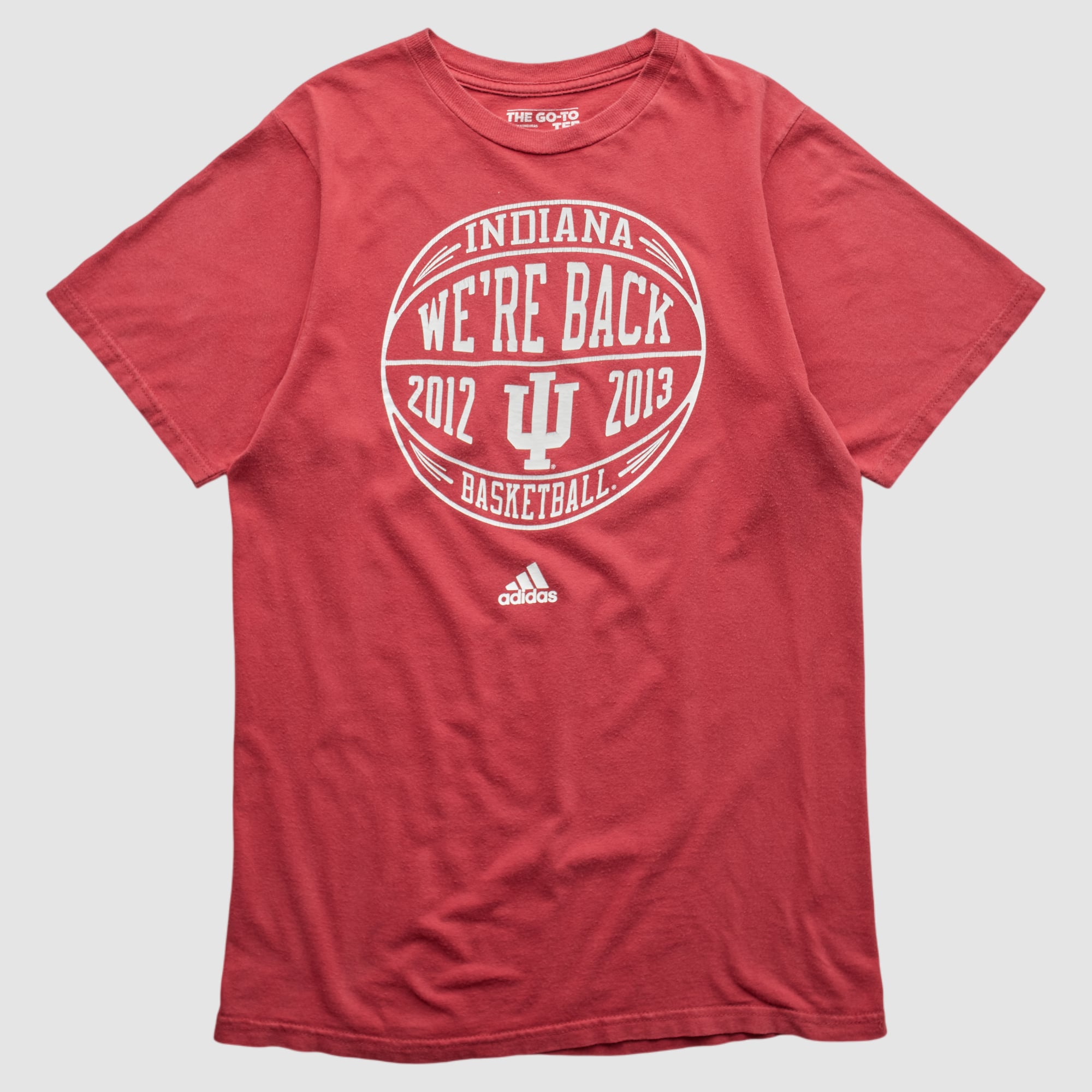 Indiana Hoosiers Adidas 2013 T-shirt - Red - XXS
