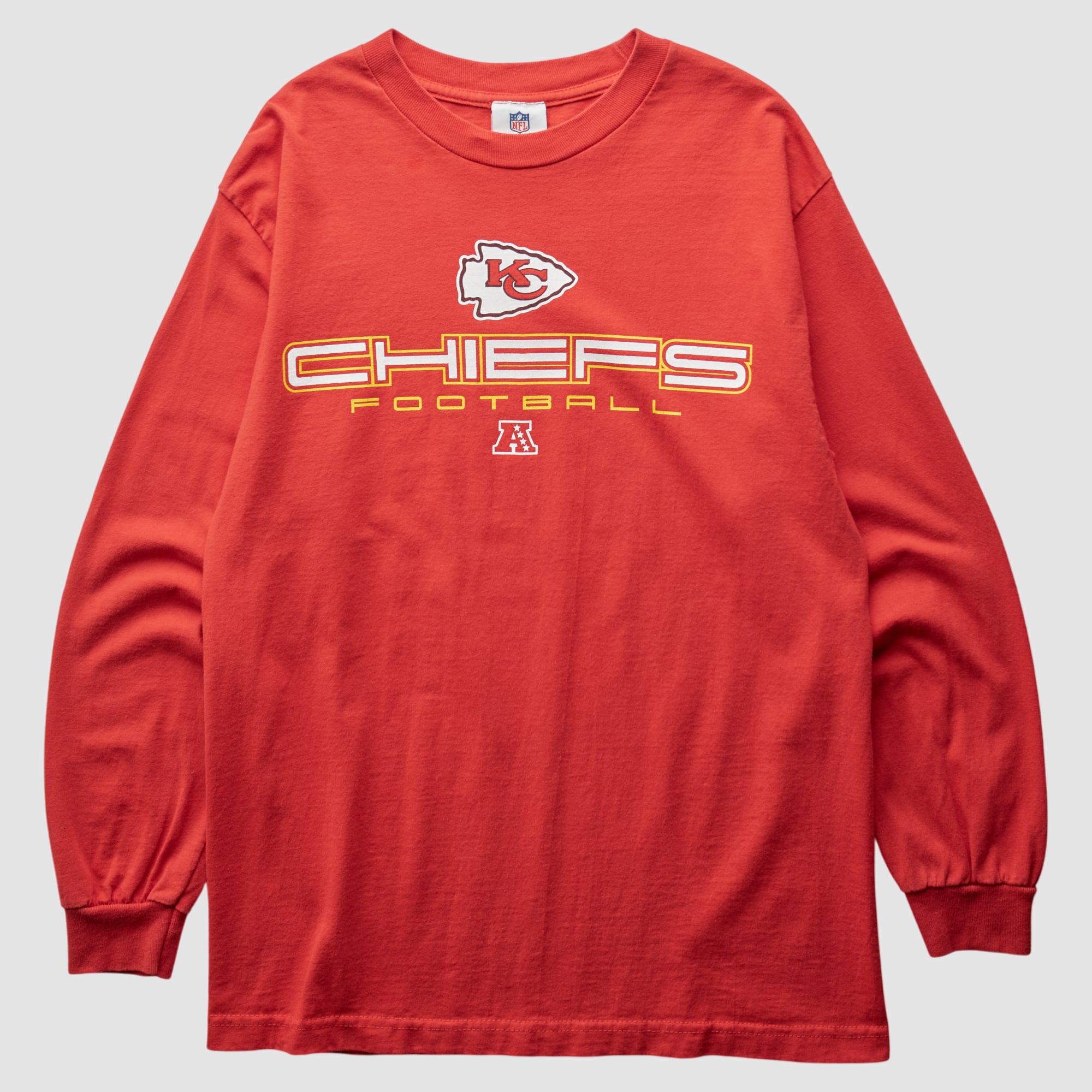 Kansas City Chiefs NFL 2000s Long Sleeve T-shirt - Red - S