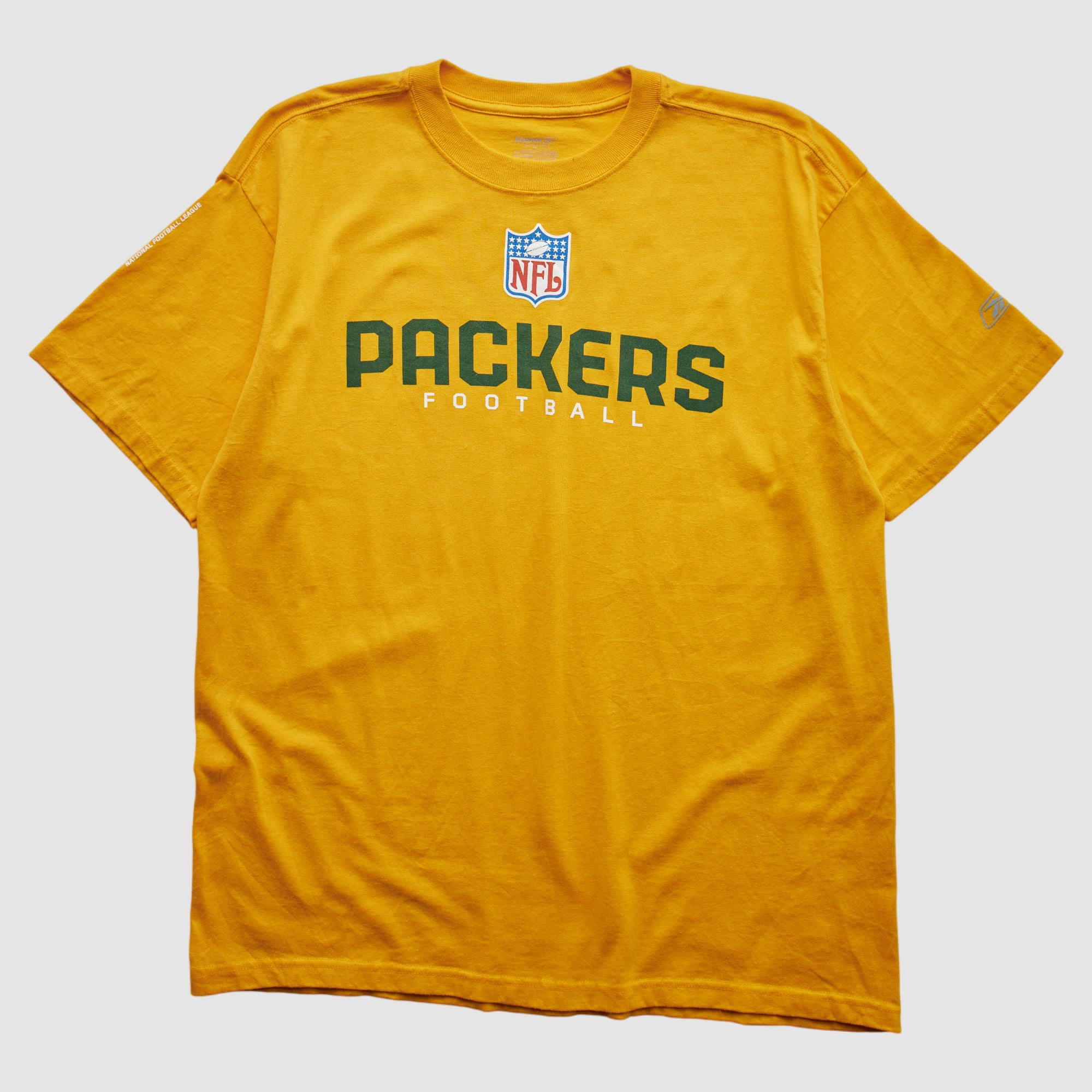 Green Bay Packers Reebok 2000s T-shirt - Yellow - M