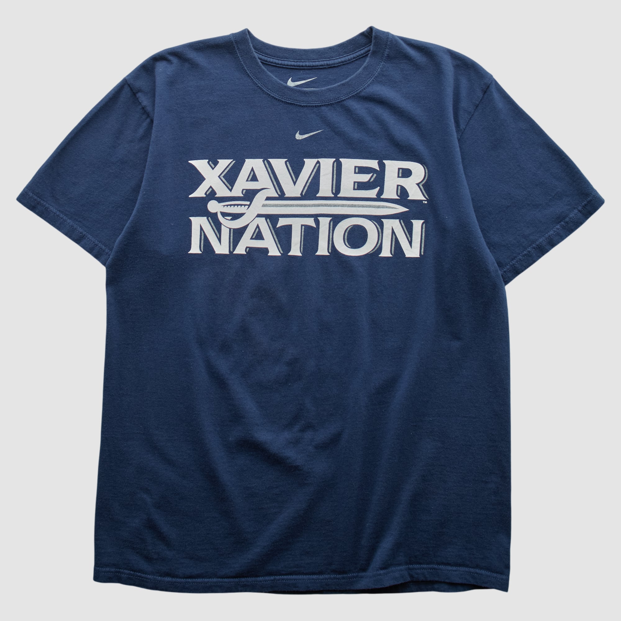 Xavier Musketeers Nike 2000s T-shirt - Navy - S