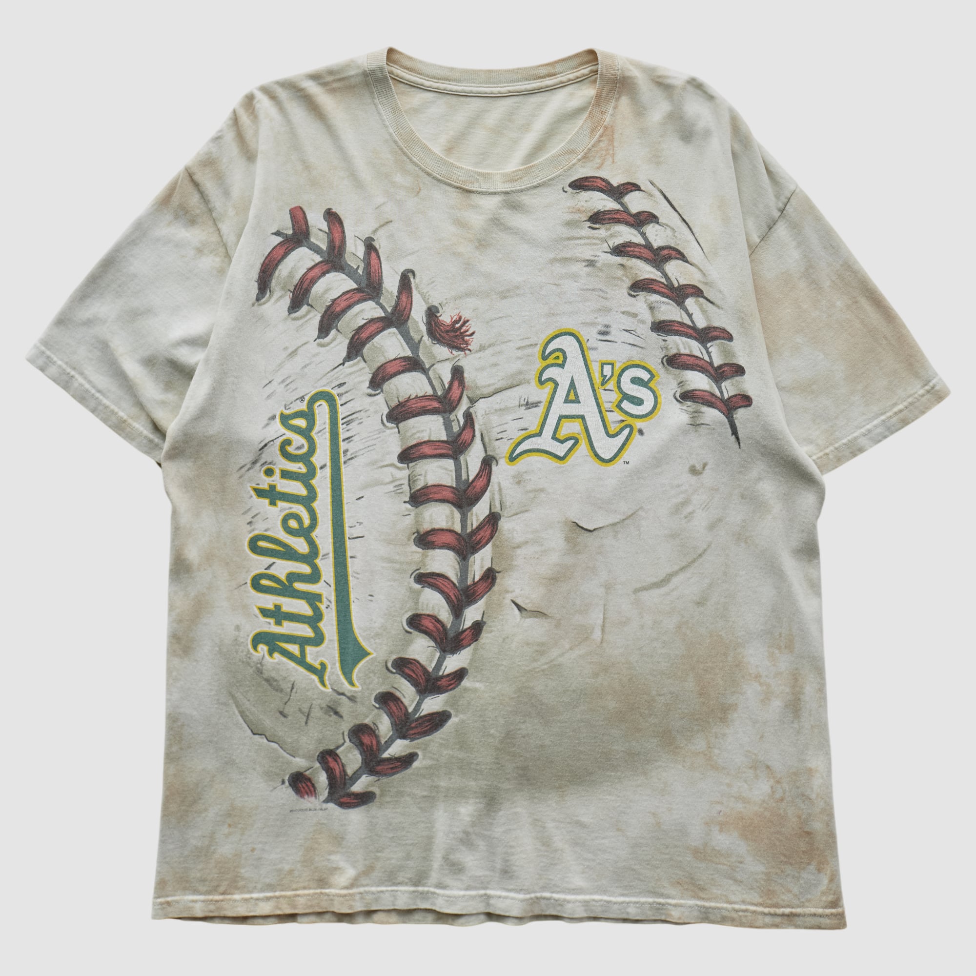Oakland Athletics 2010s T-shirt - Beige - L