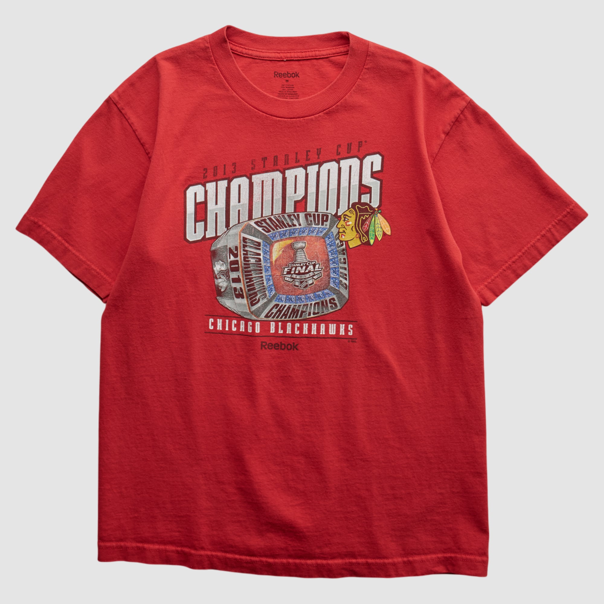 Chicago Blackhawks Reebok 2013 T-shirt - Red - XS