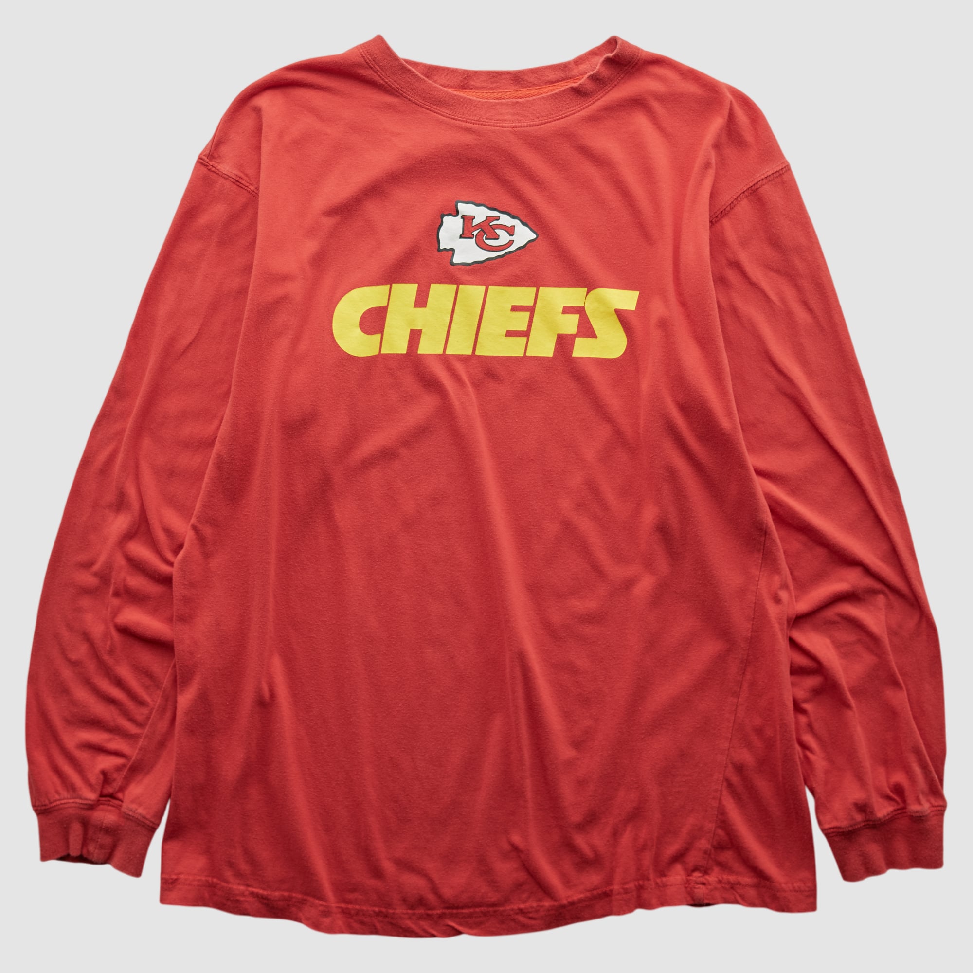 Kansas City Chiefs NFL 2000s Long Sleeve T-shirt - Red - M