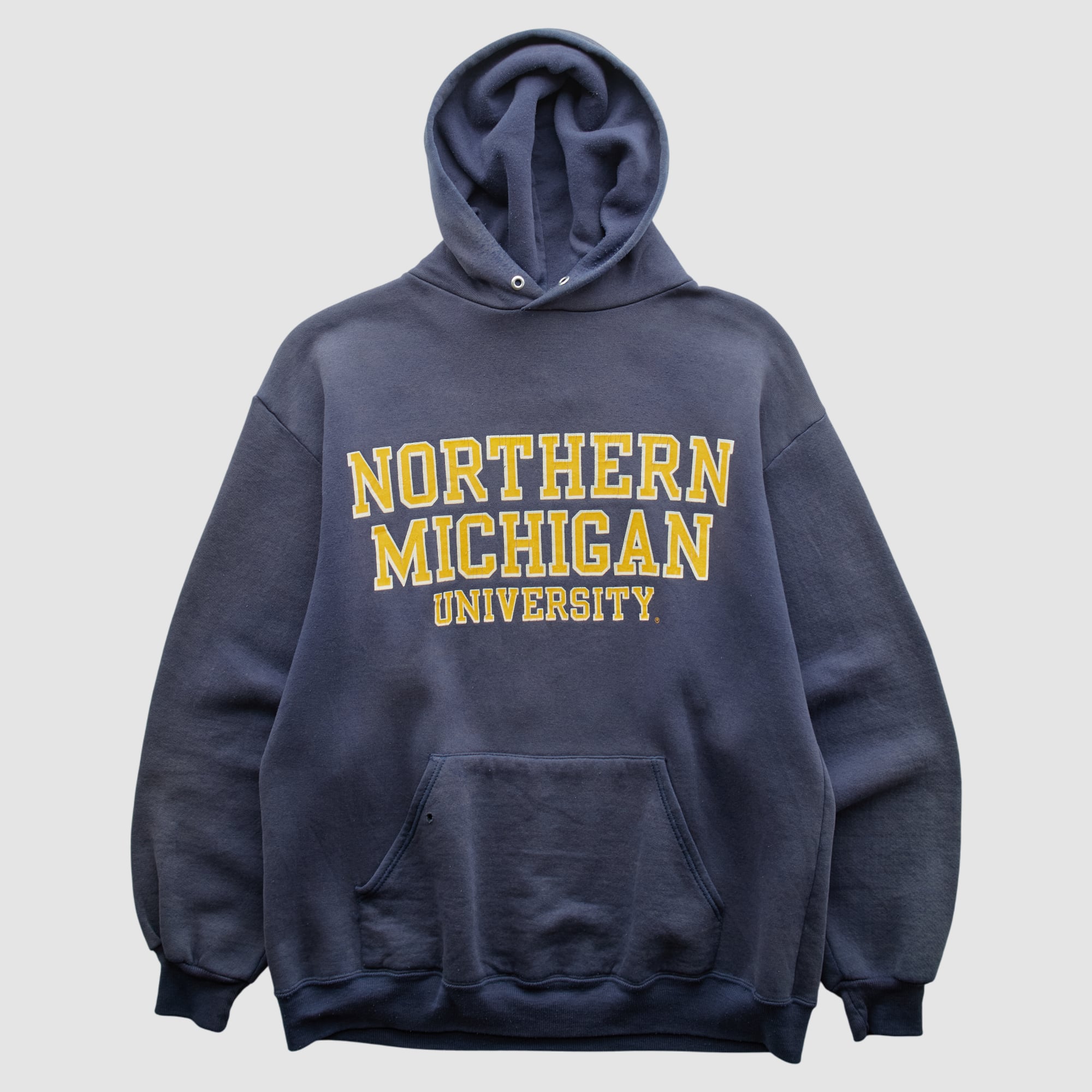 Northern Michigan Wildcats Jansport 2000s Hooded Pullover Sweatshirt - Navy - S