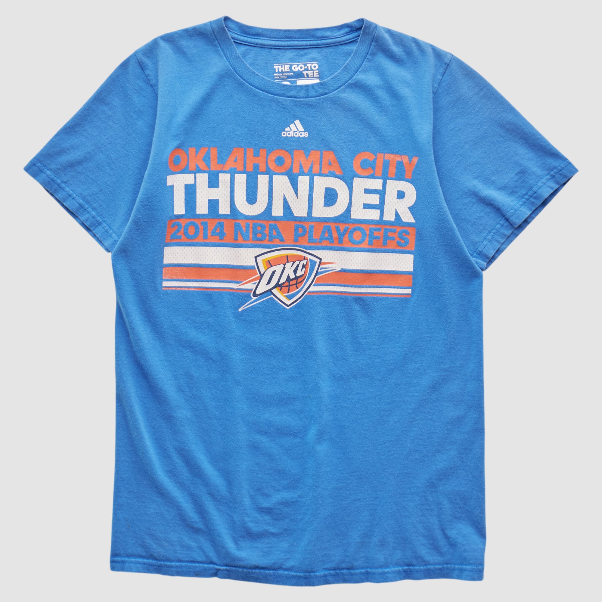 Oklahoma City Thunder Adidas 2014 T-shirt - Blue - XS