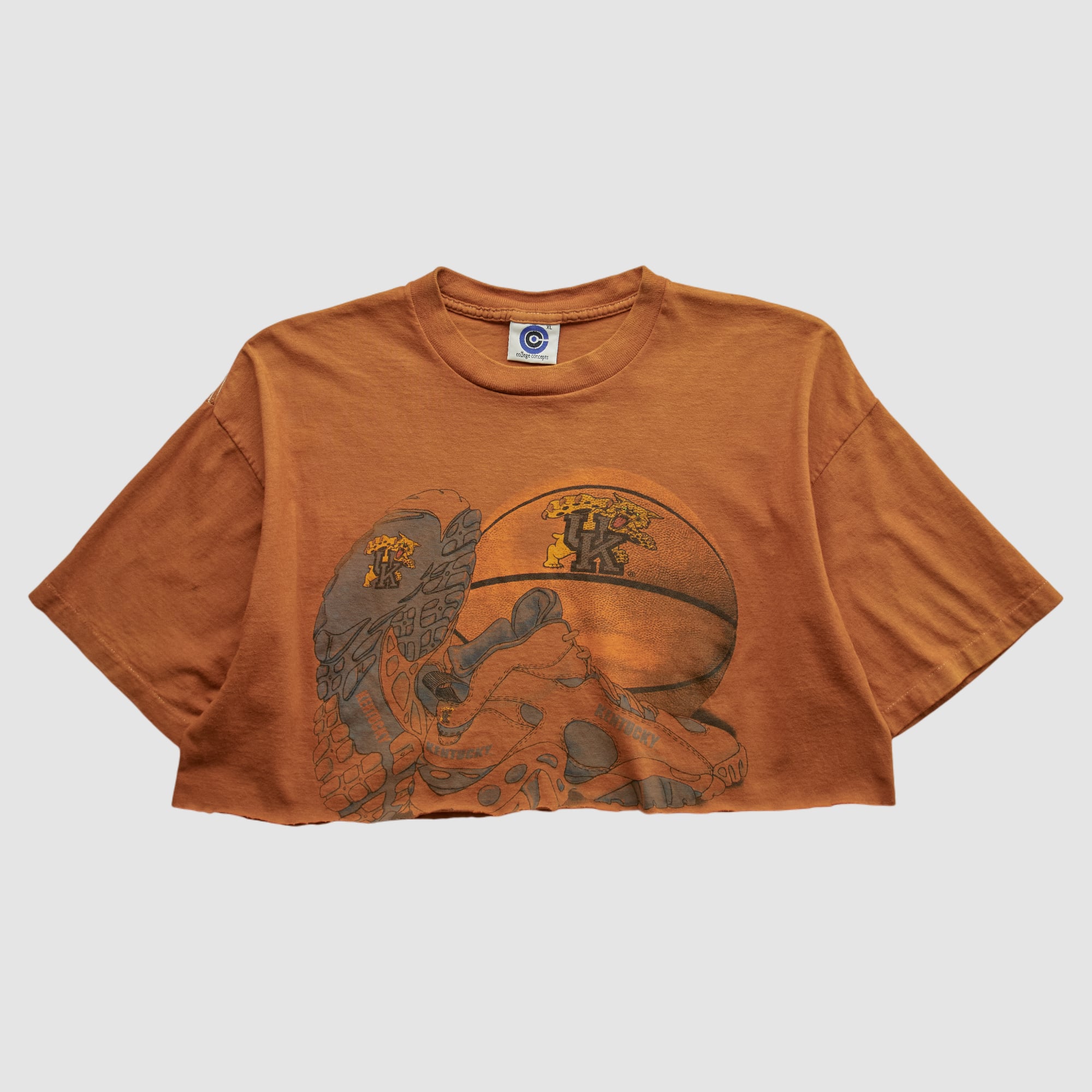 Kentucky Wildcats College Concepts 90s T-shirt - Orange - XS
