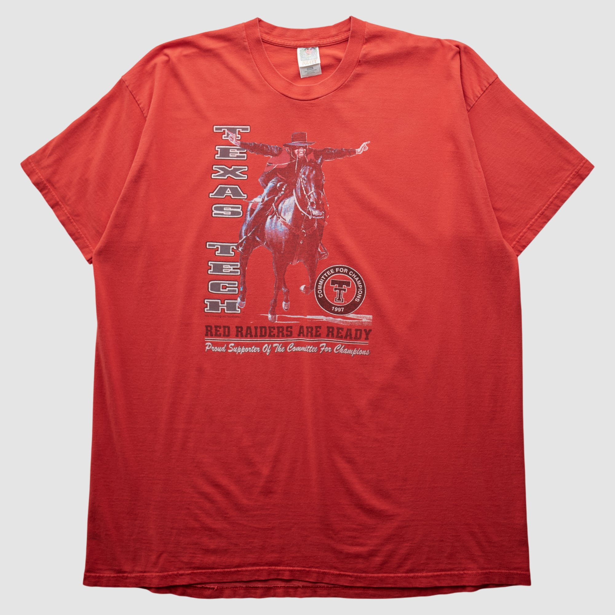 Texas Tech Red Raiders 2000s T-shirt - Red - 2XL