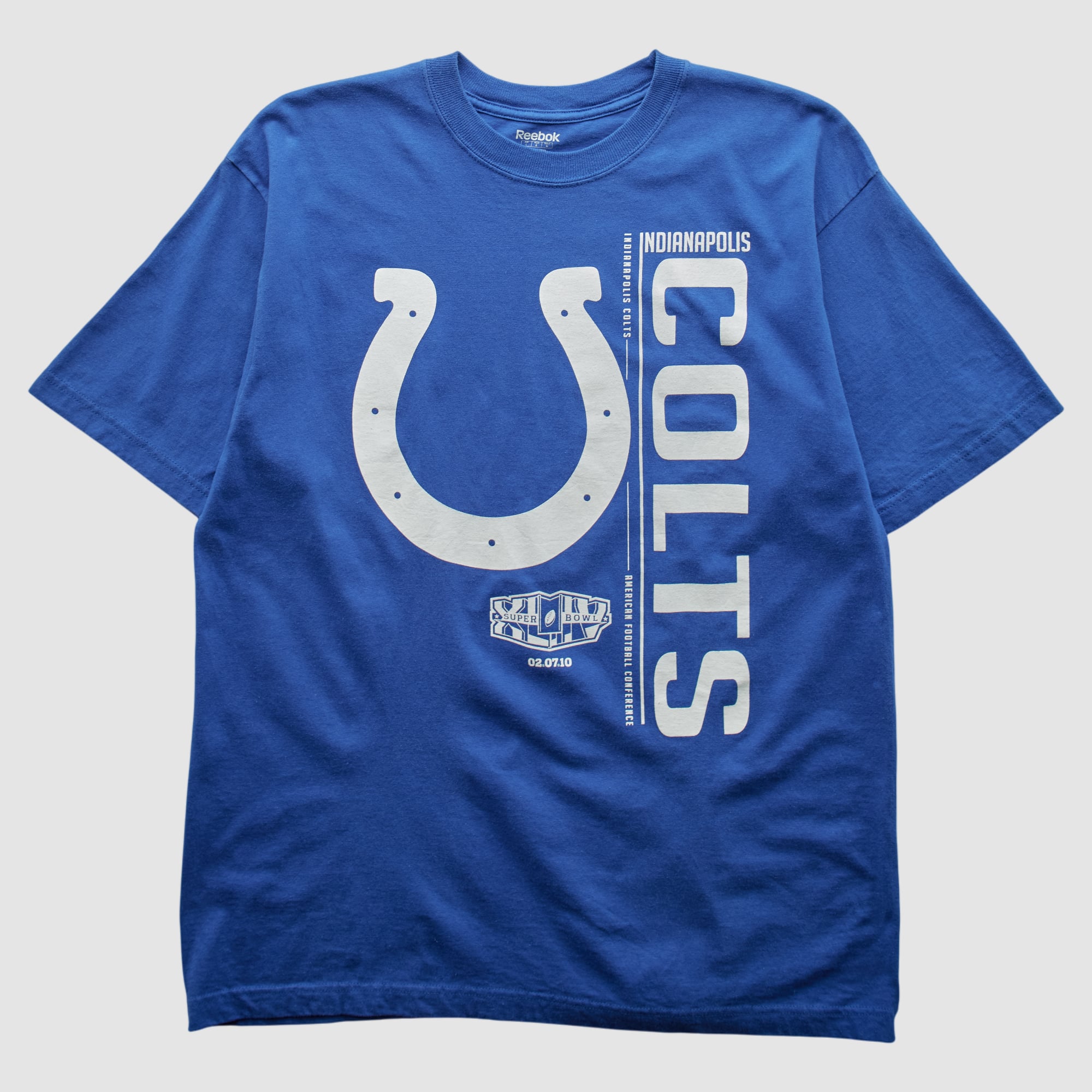 Indianapolis Colts Reebok 2010 T-shirt - Blue - L