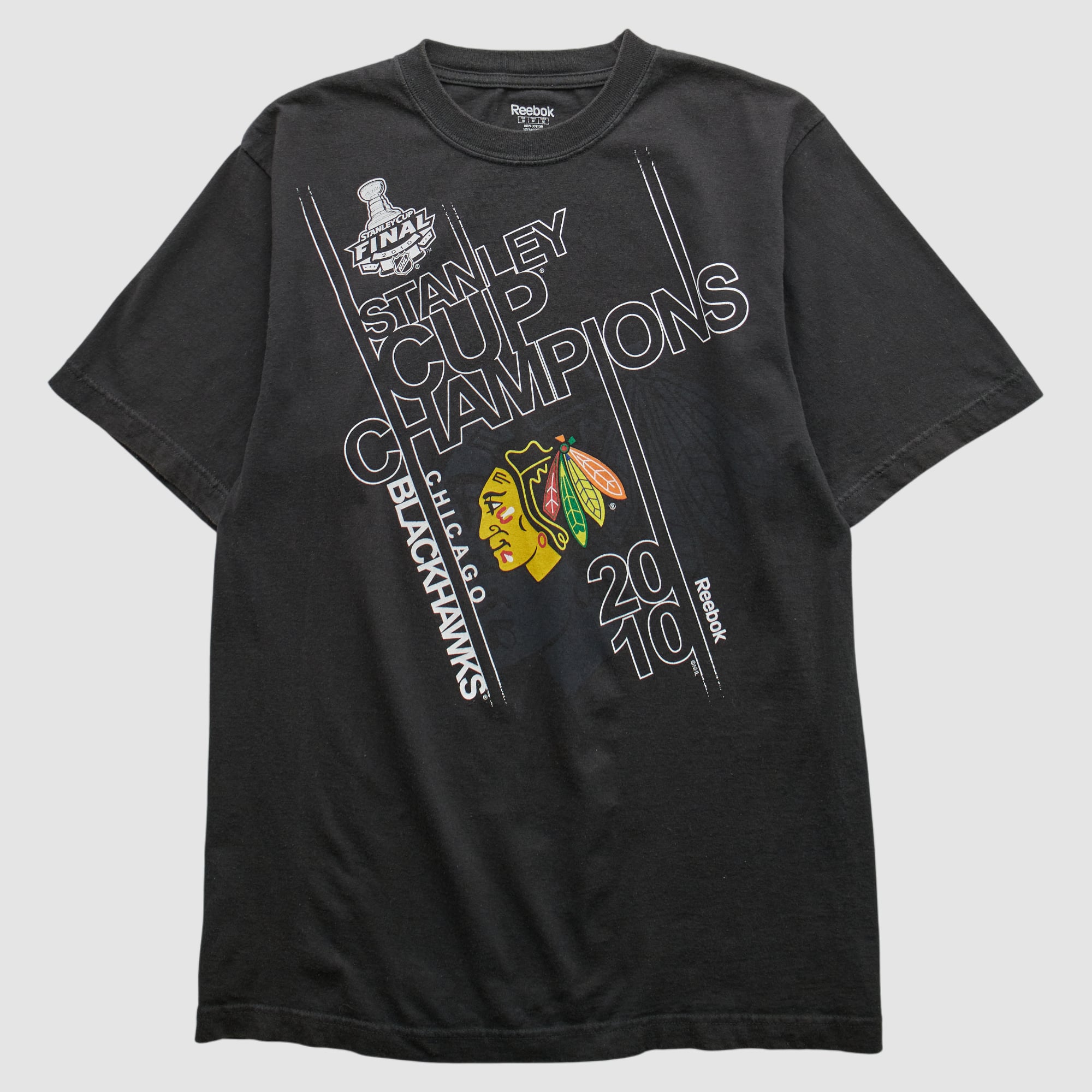 Chicago Blackhawks Reebok 2010 T-shirt - Black - S